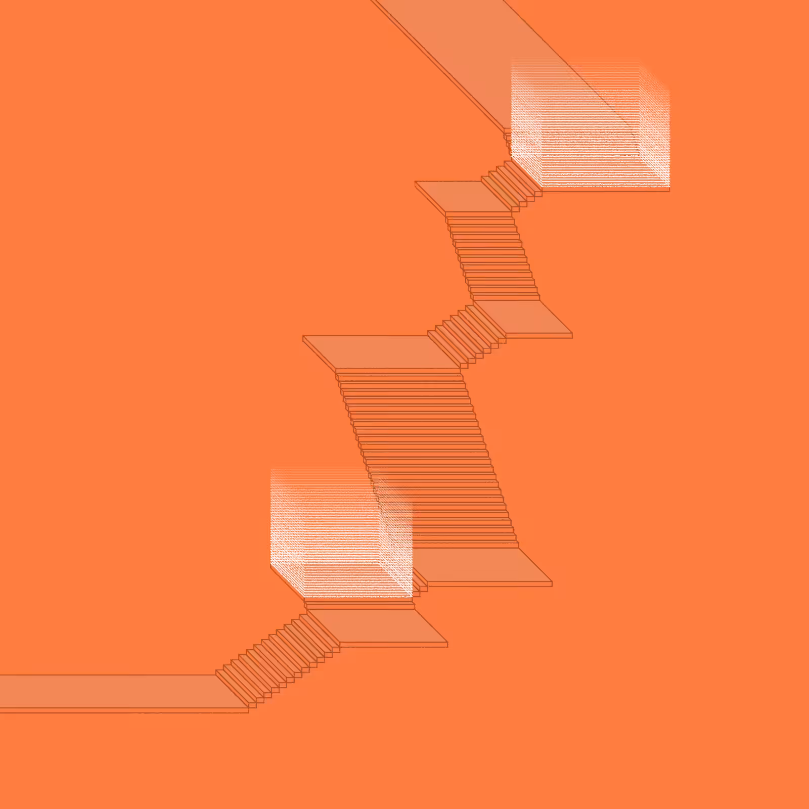 Stairs in a room #60