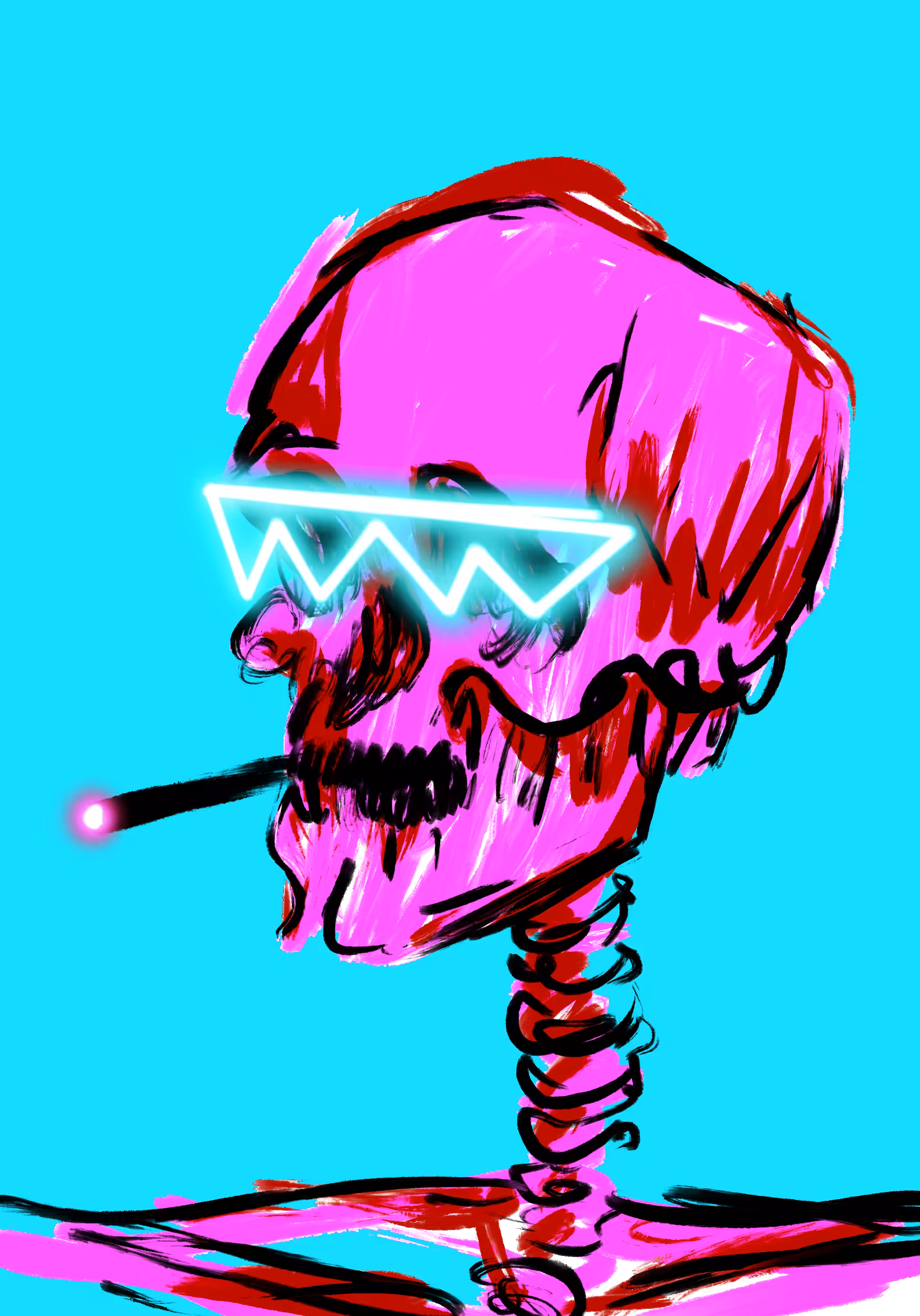Cold blood, shades on.(3)