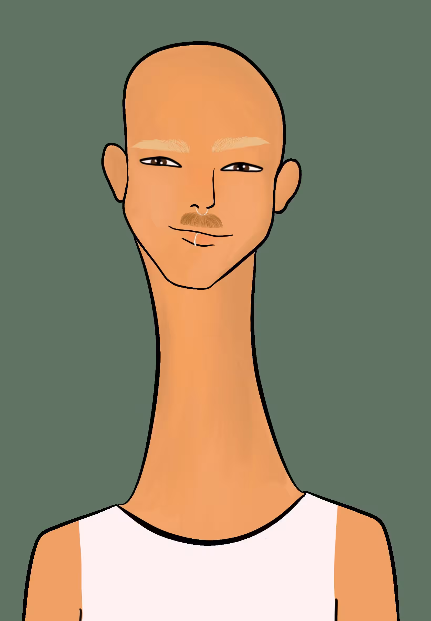 Long Neckie Fellas #1812