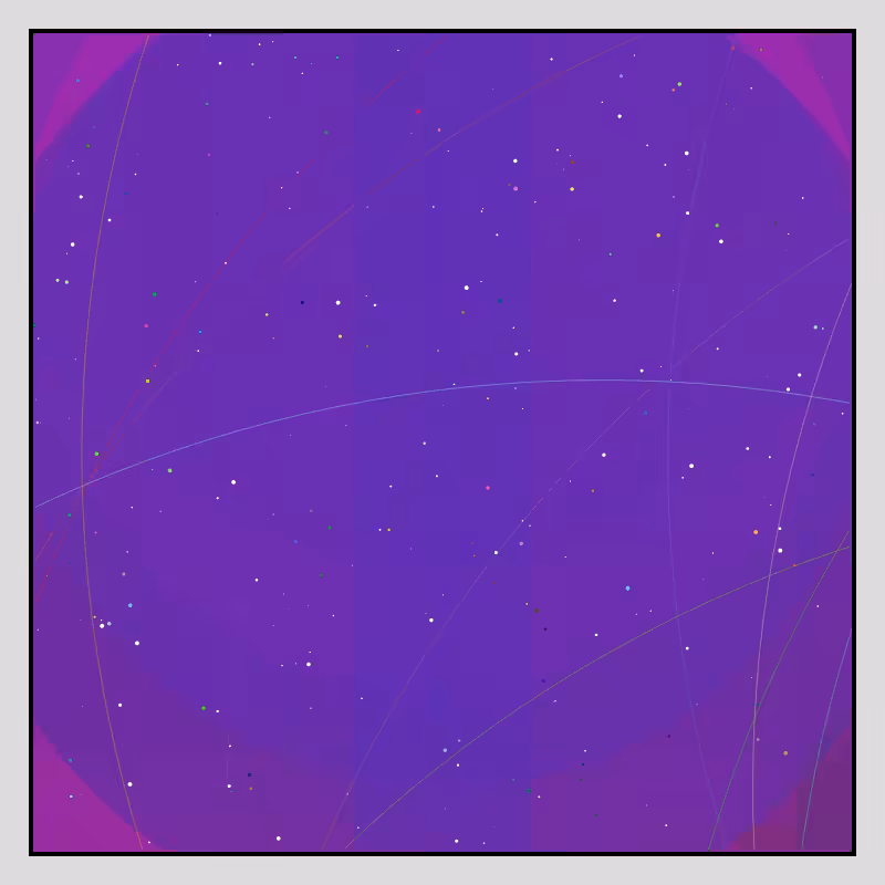 Color Field Starry B #39