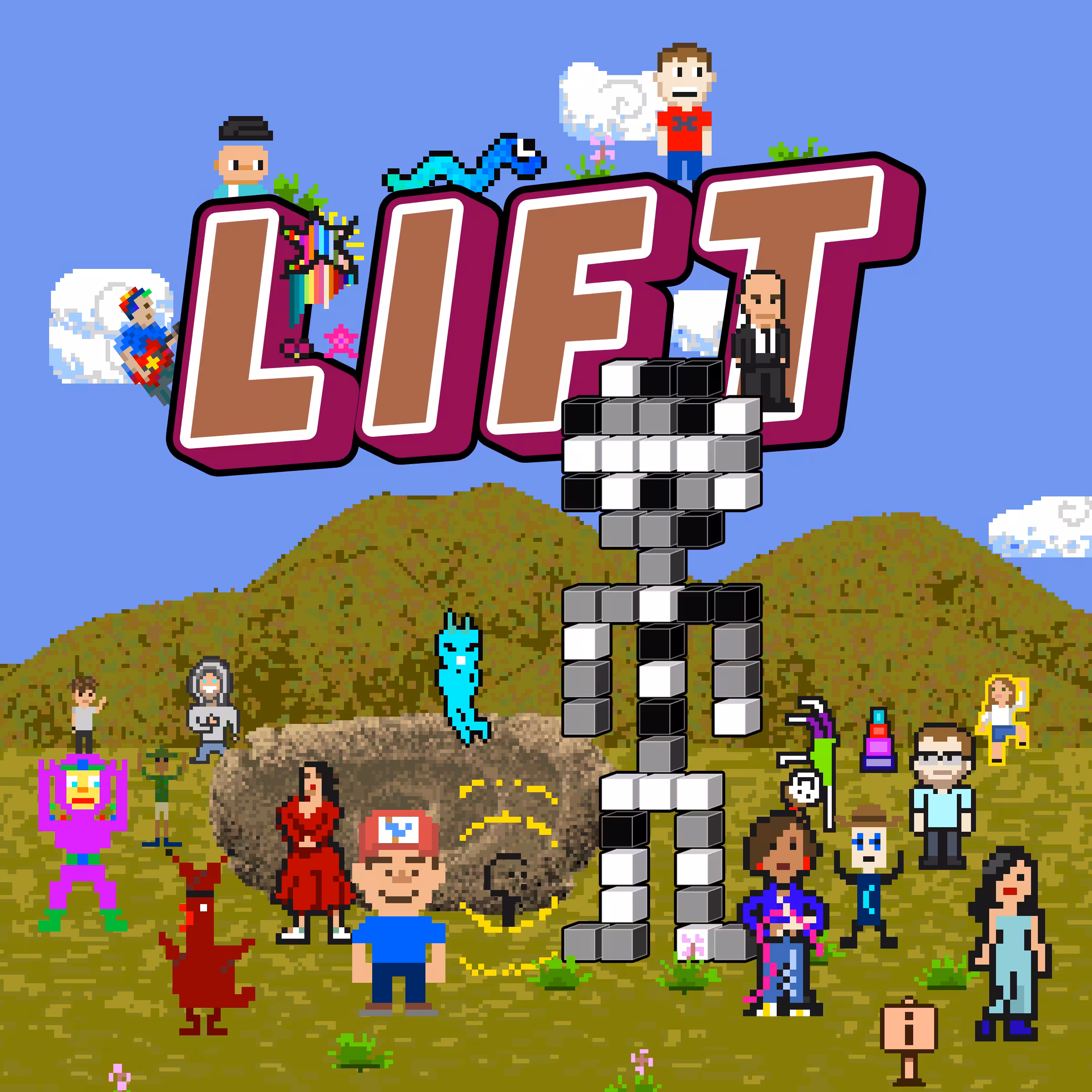 LIFT (a self portrait) #863
