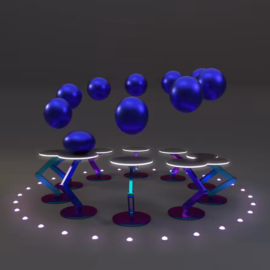 mechanical bouncing balls