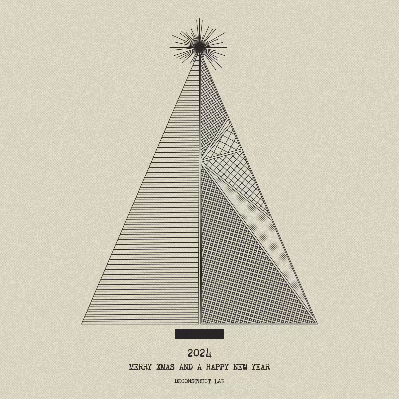 Have Yourself a Merry Little Geometric Tree #137