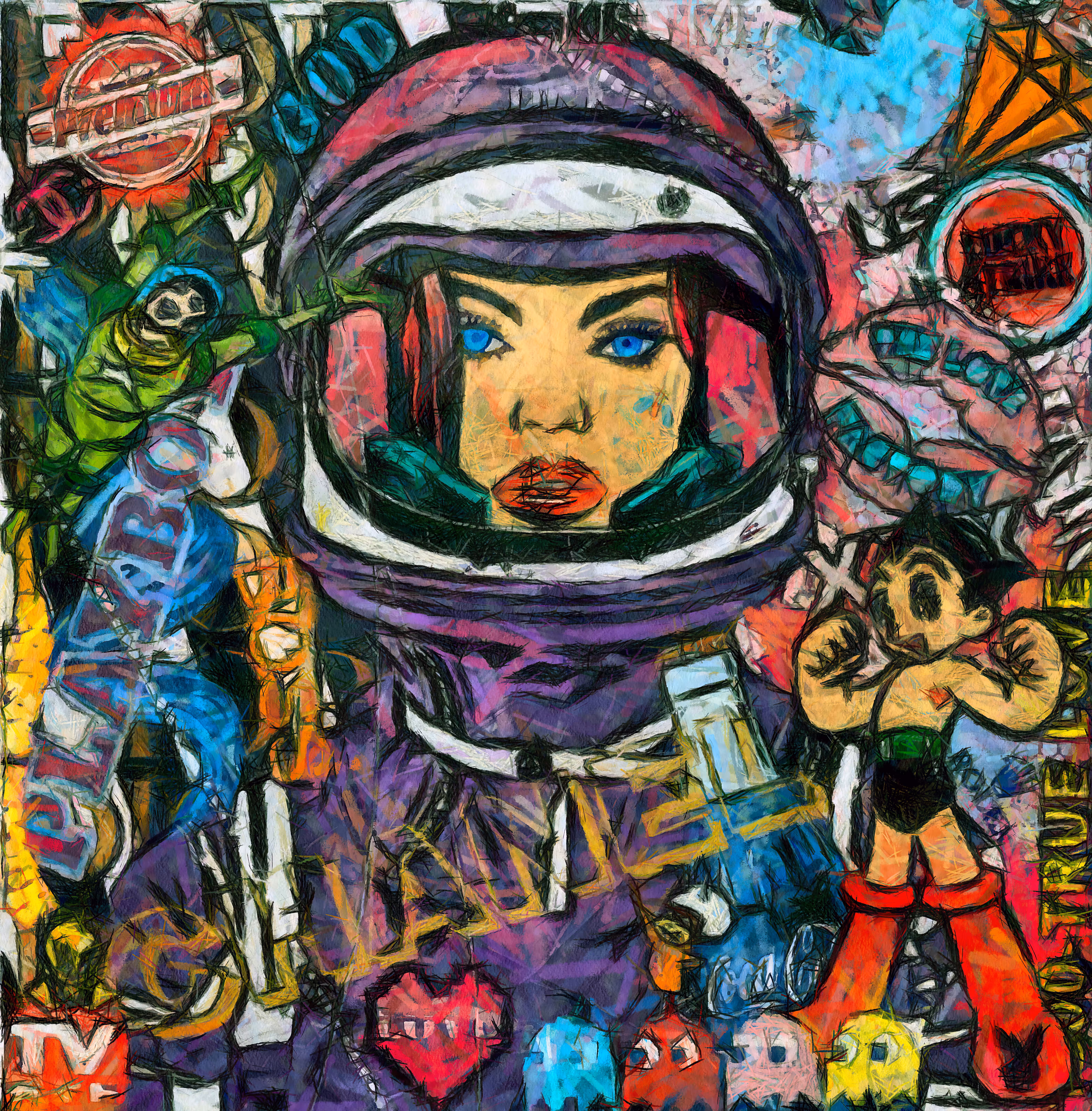 Space Pilots #Purple