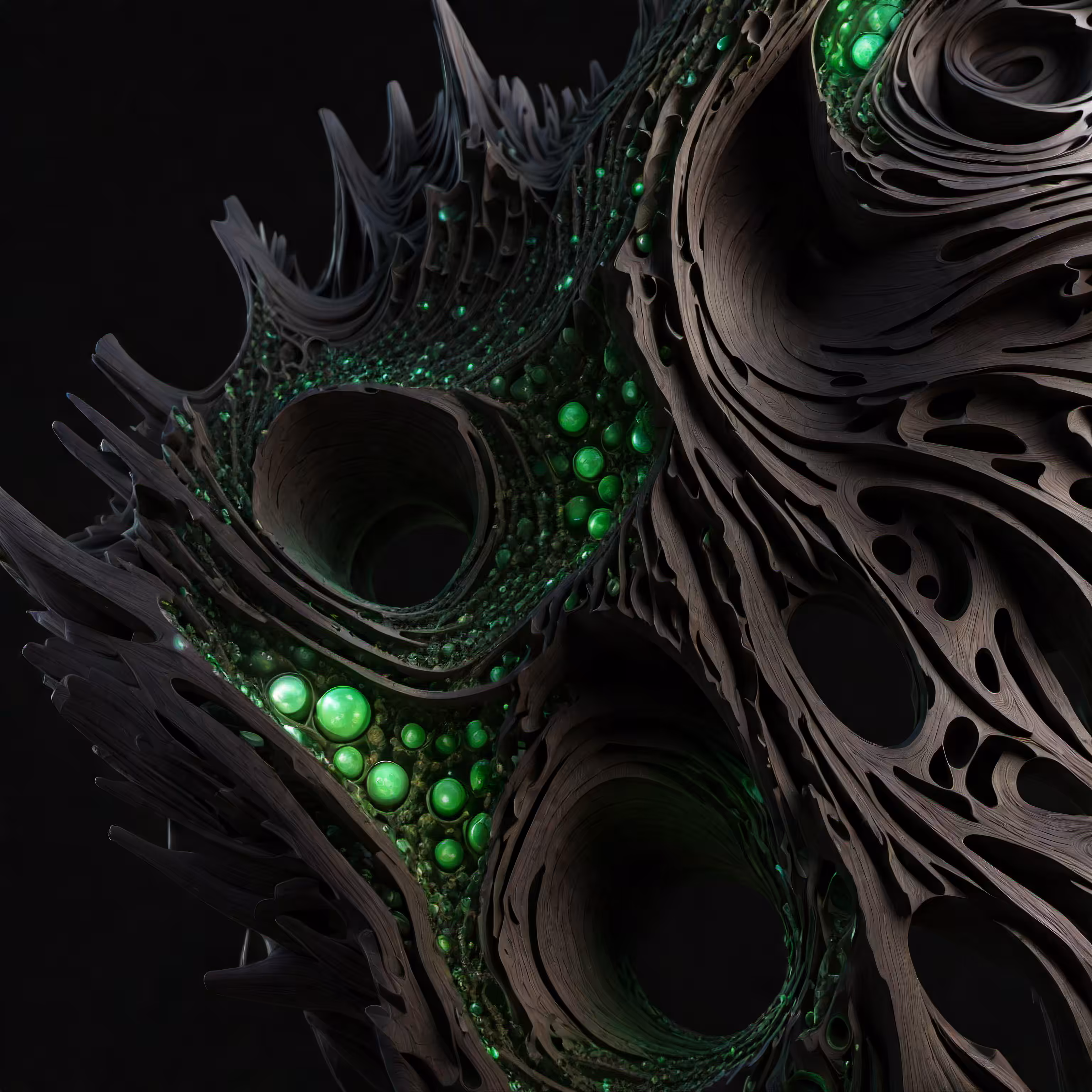 Wood Dragon Fractals #11