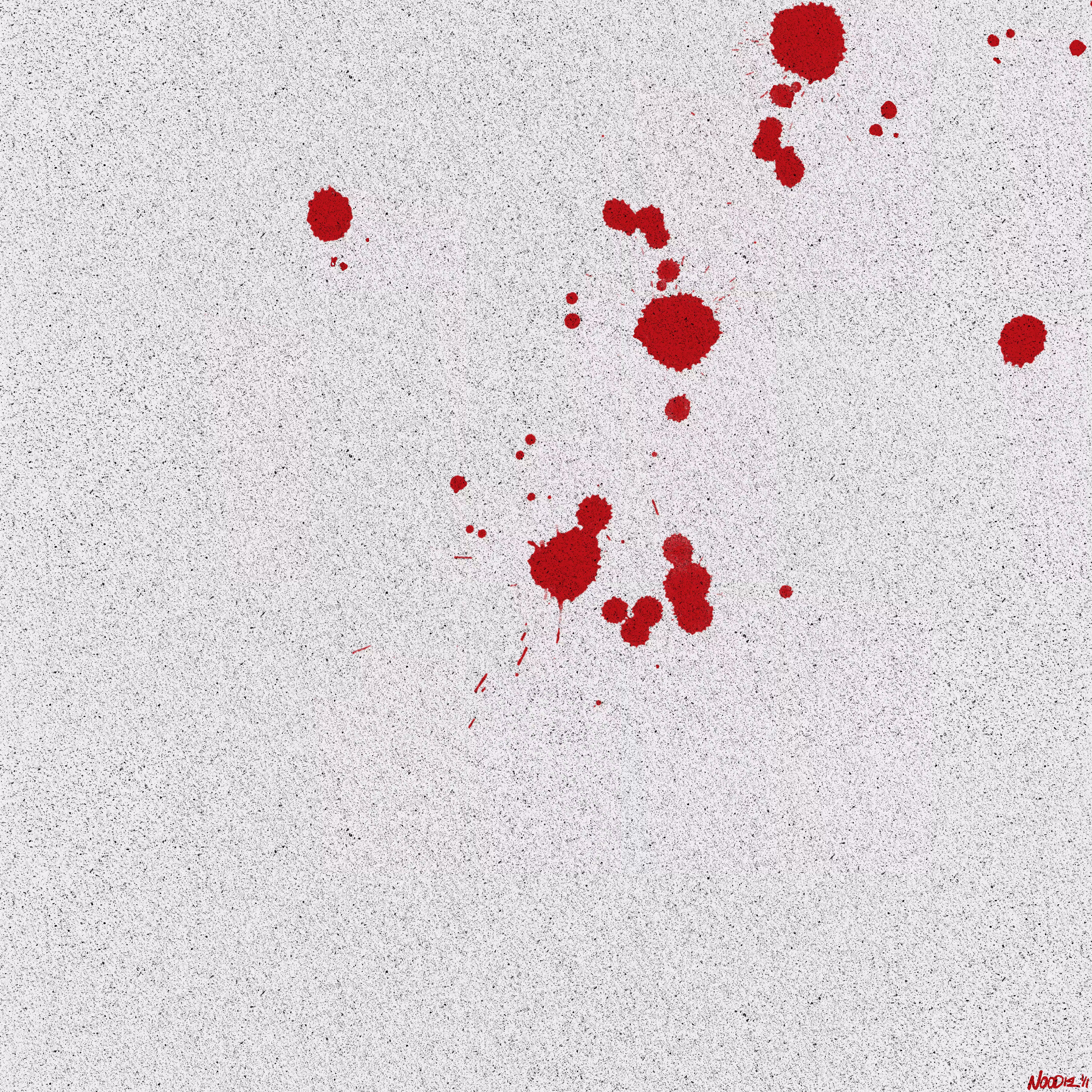 bloodstain pattern #69.