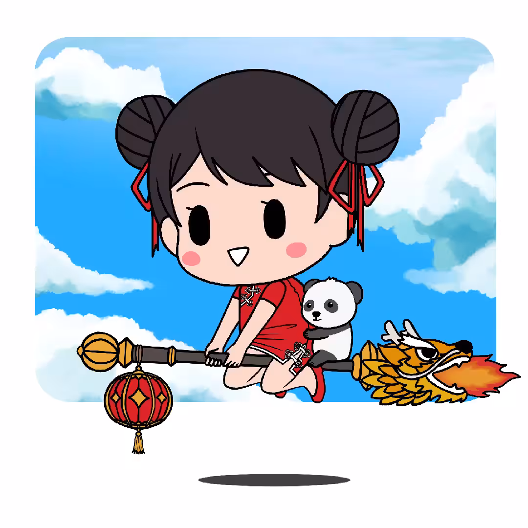 Go BaBy Go !! #253 [Panda Witch - and The Broom]