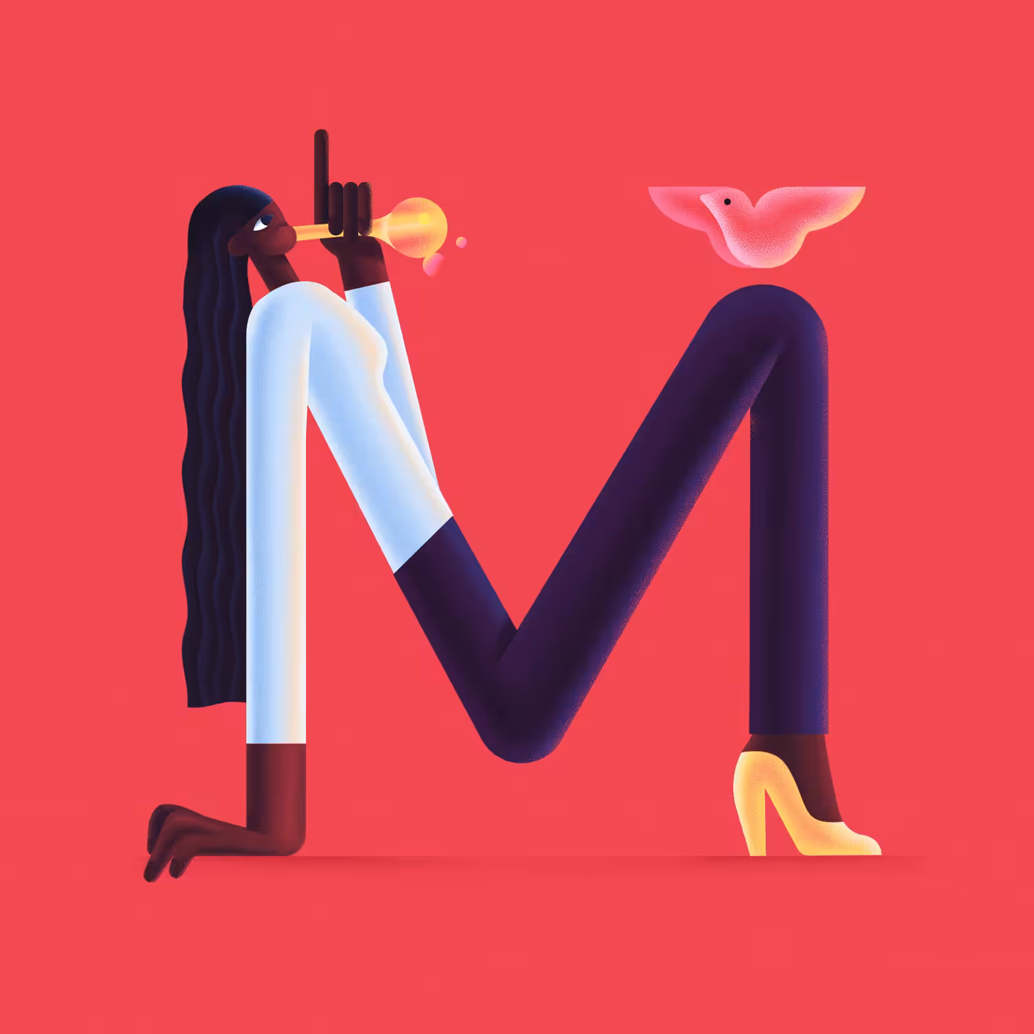 Letter M
