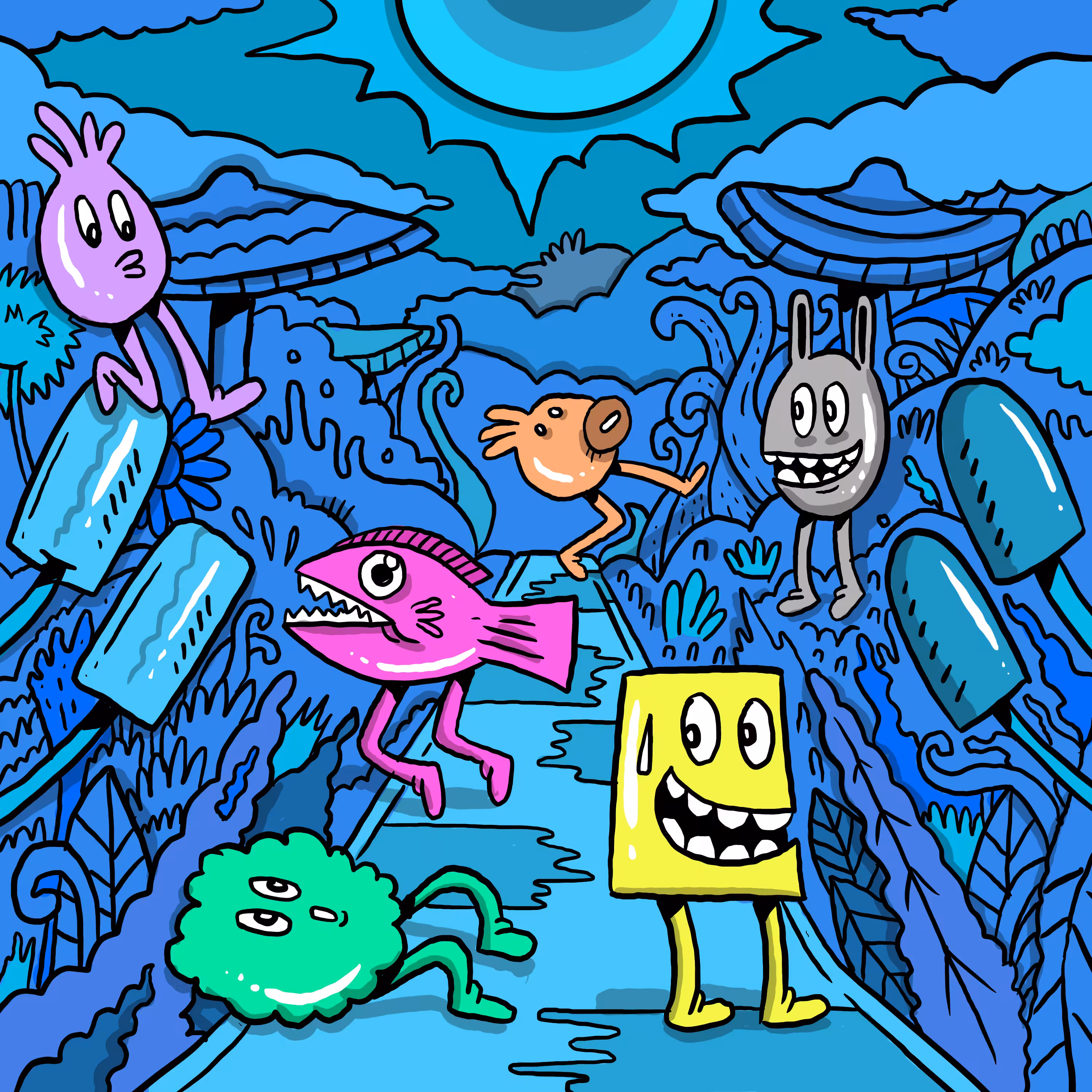 Dooodle: Doodle Bare Blues