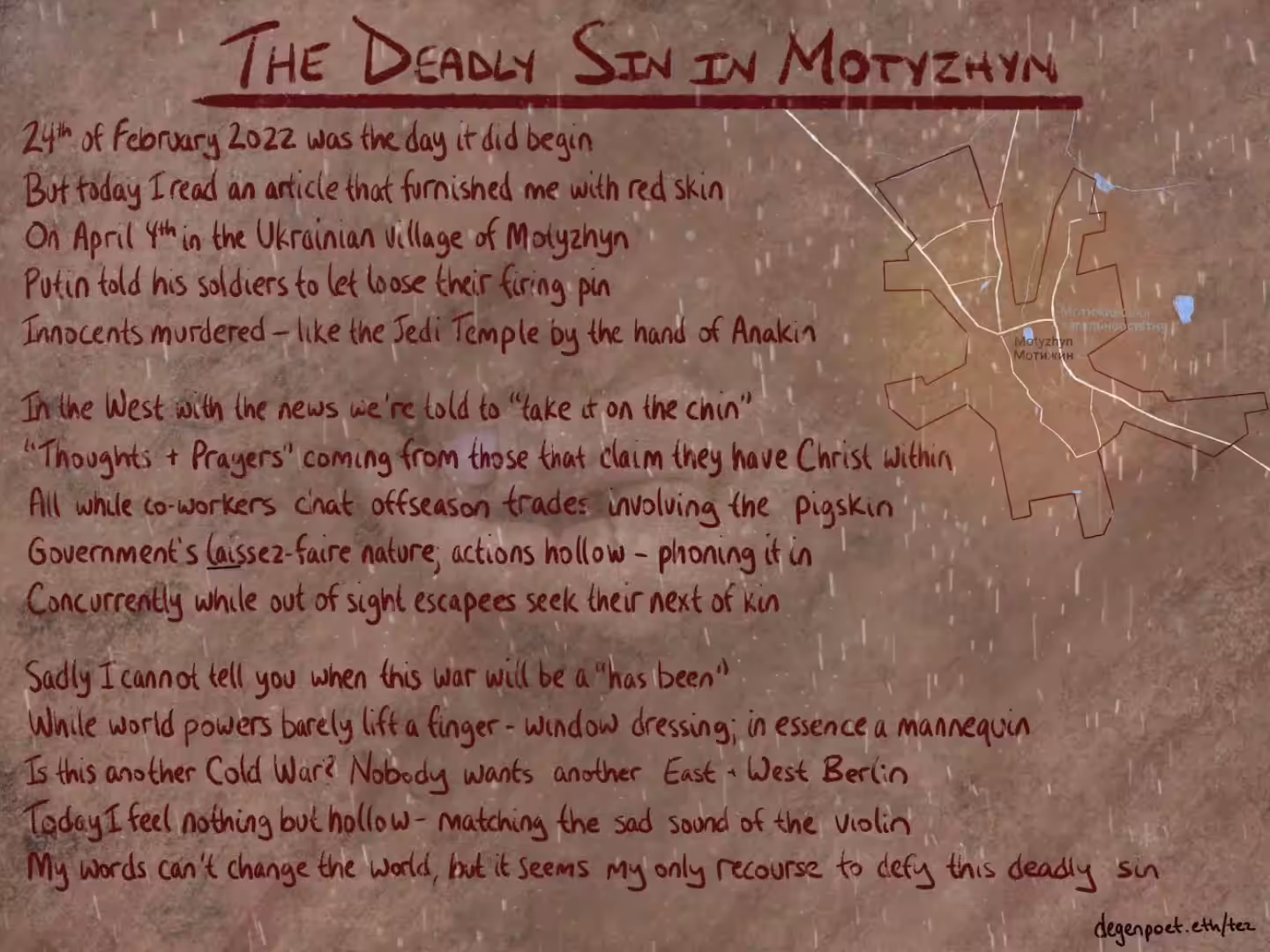 The Deadly Sin in Motyzhyn