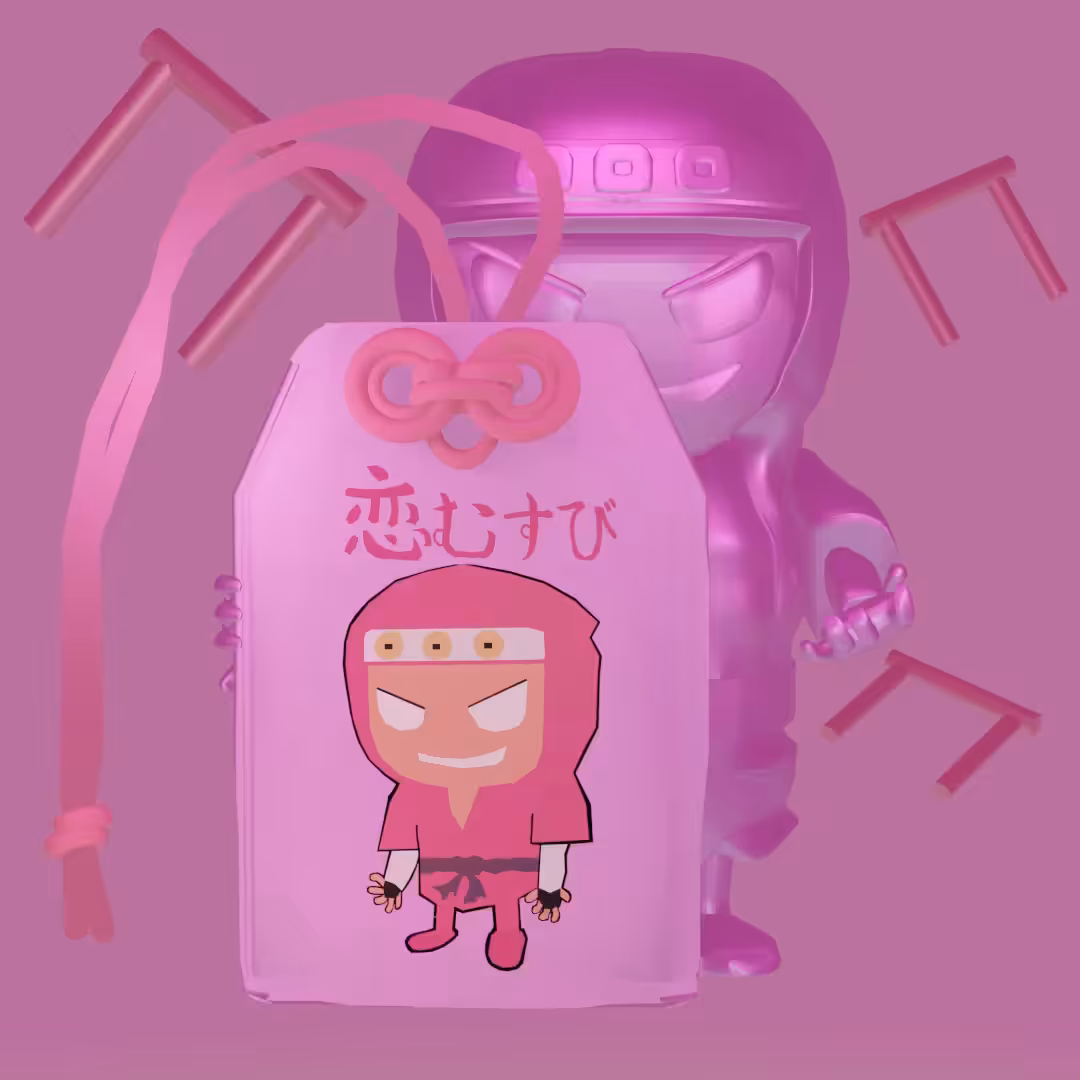 CRYPTONINJAS AMULET "love be fulfilled"