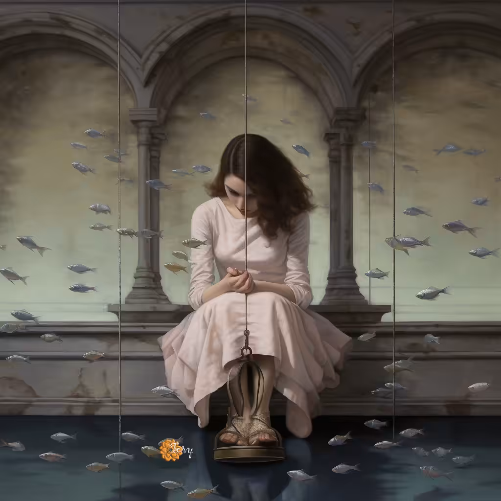 Girl Underwater: Don't Let the Fish Pass You By