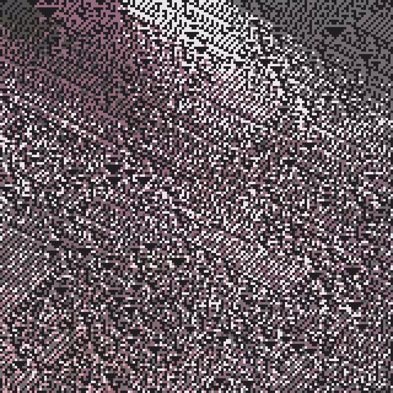 Colored Elementary Cellular Automaton #49
