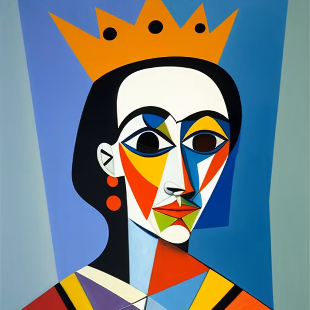 Cubist #63 (Queen)