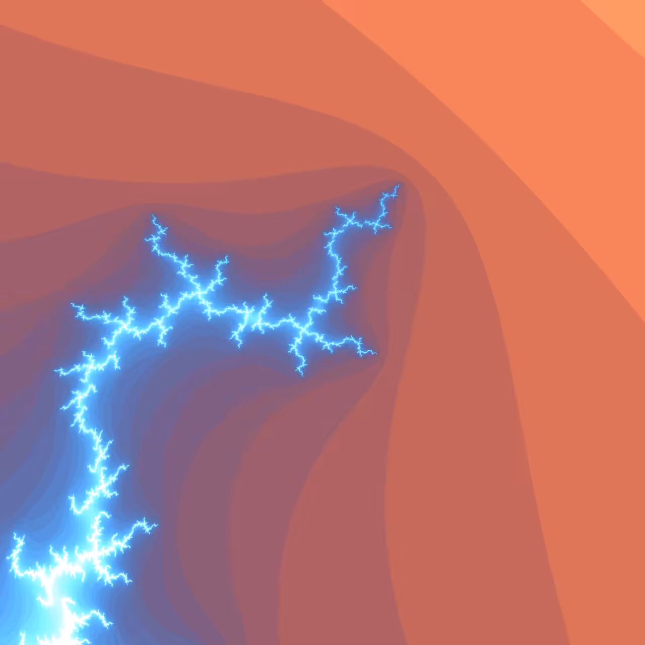 Fractal Lightning Strike