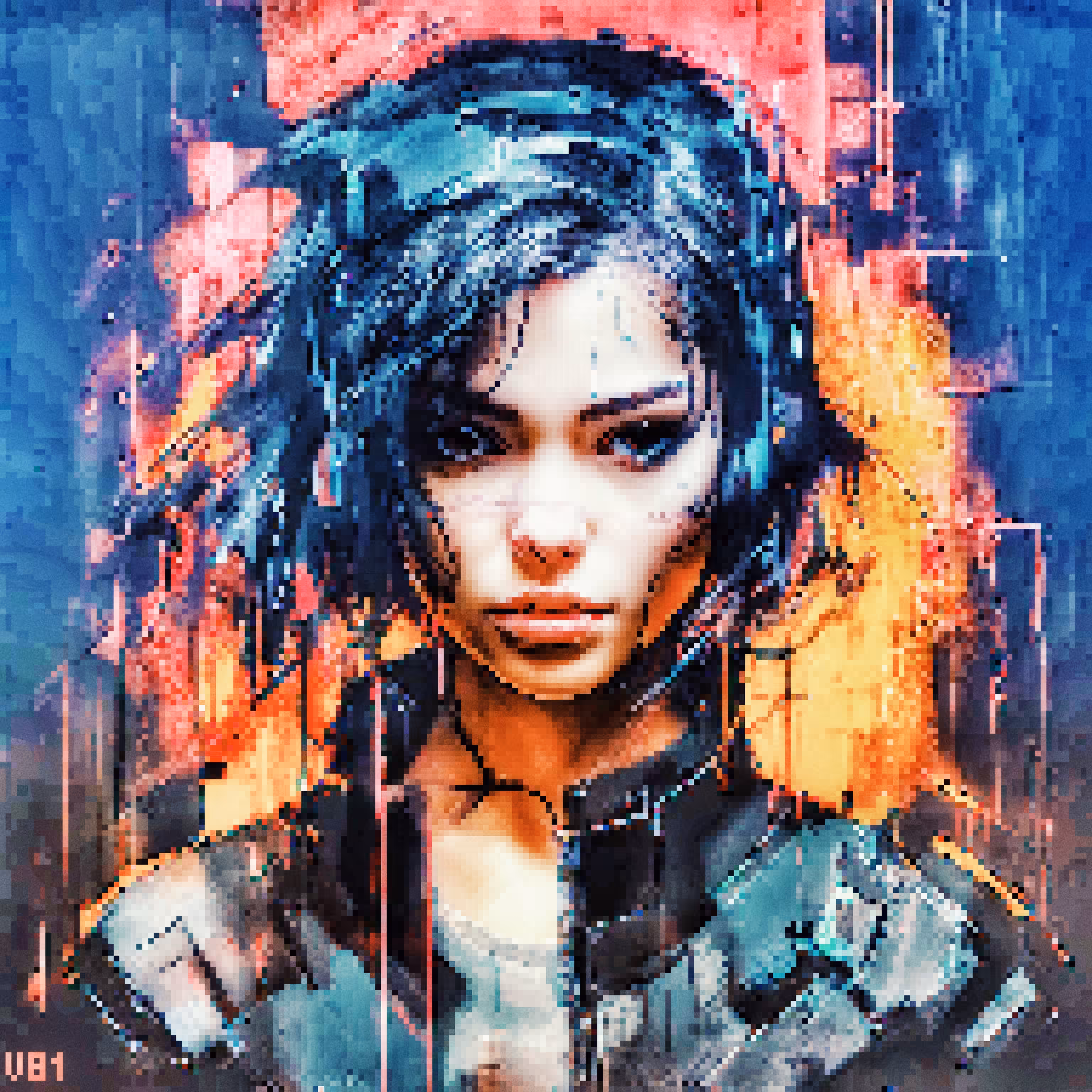 The cyberpunk we deserve. : Valkyrie