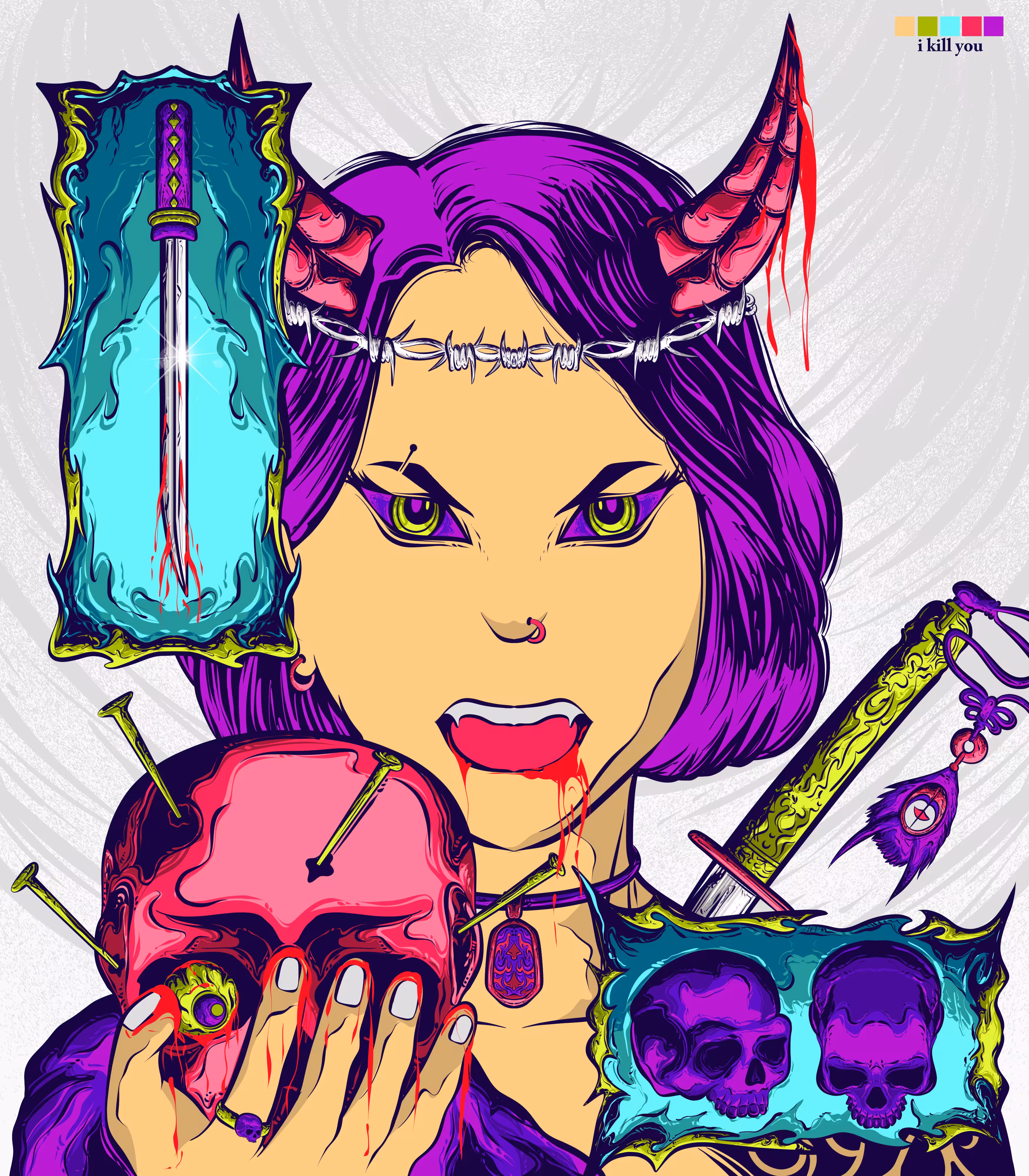 i kill u