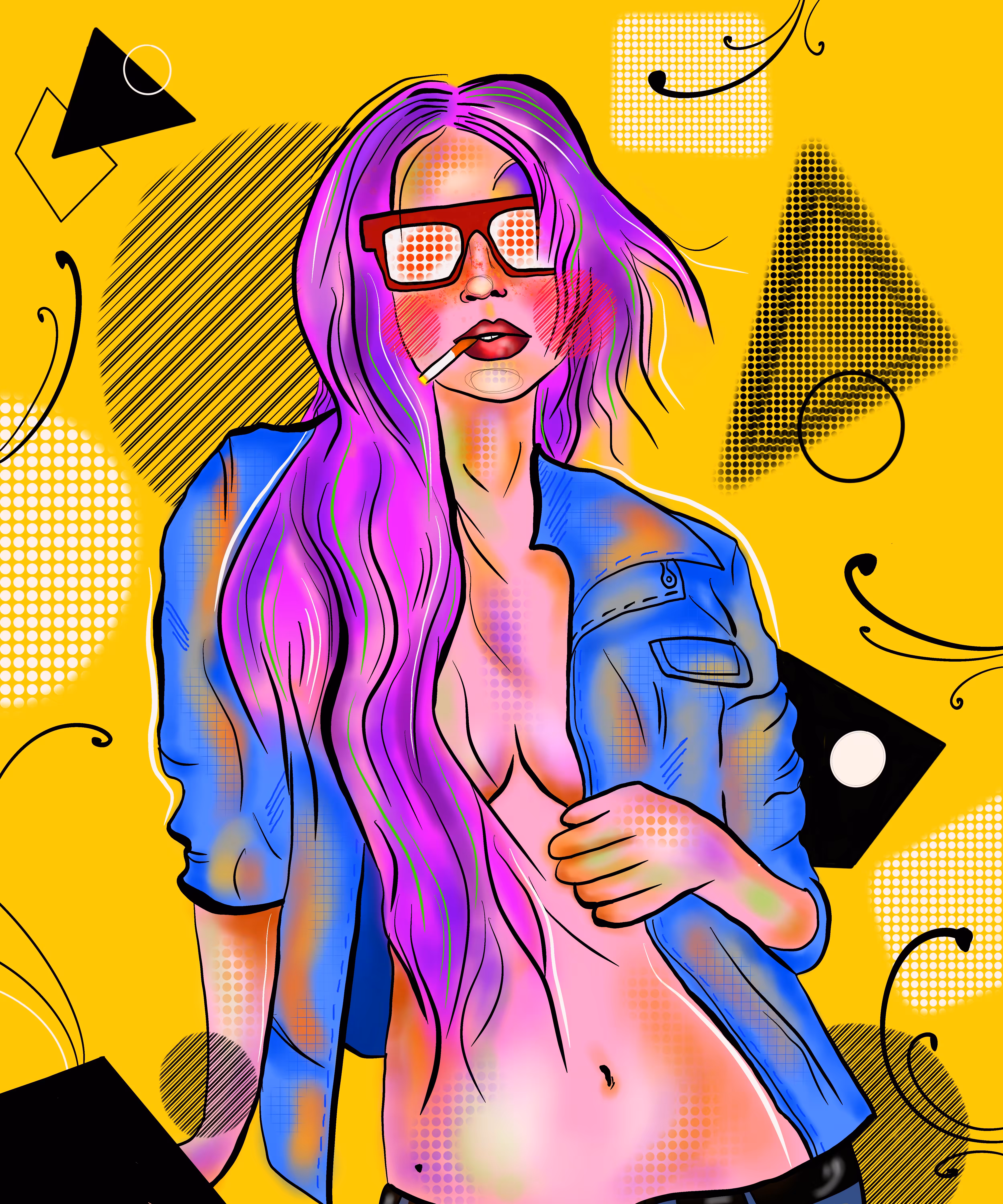 Pinky girl