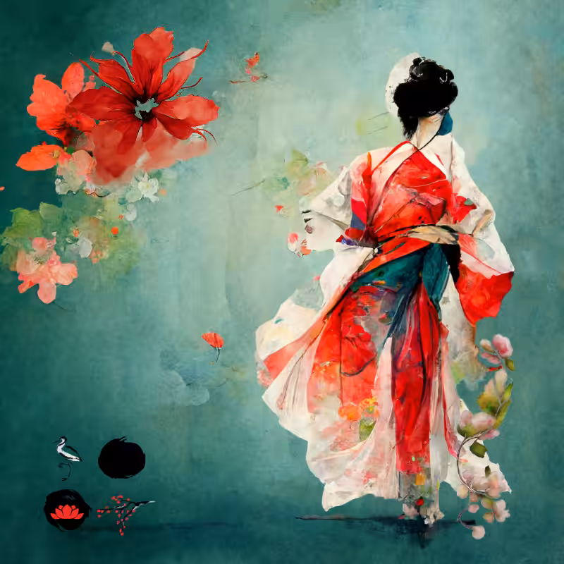 The dancing geisha #7