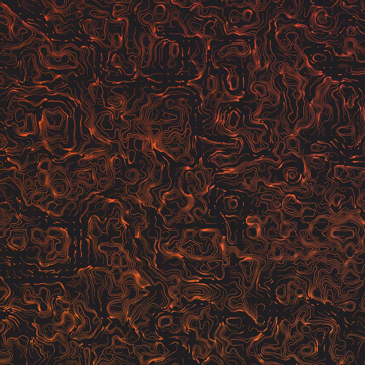 Topographic Lines #38