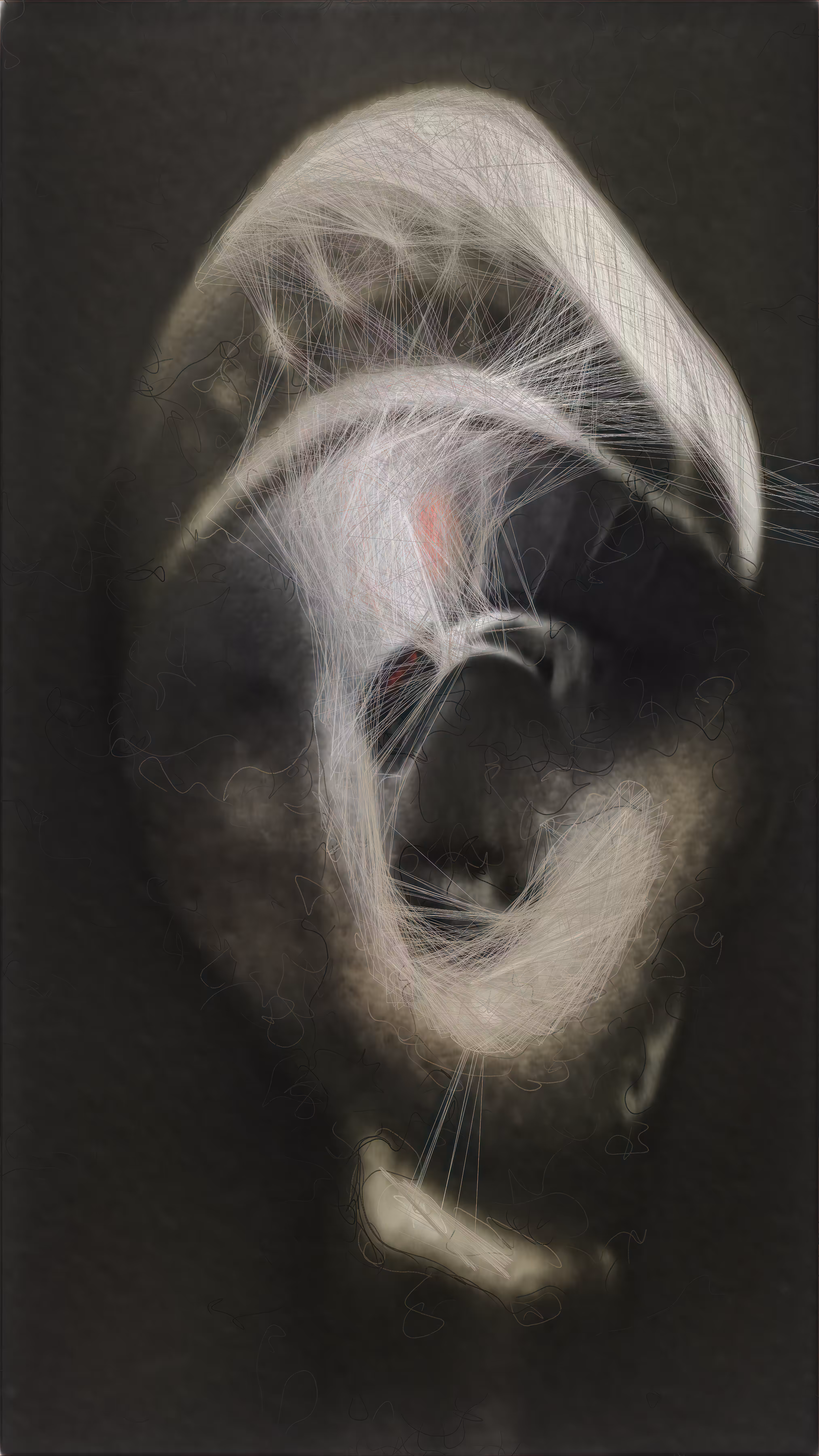 Unsupervised — Burned — Machine Hallucinations — MoMA Dreams #100