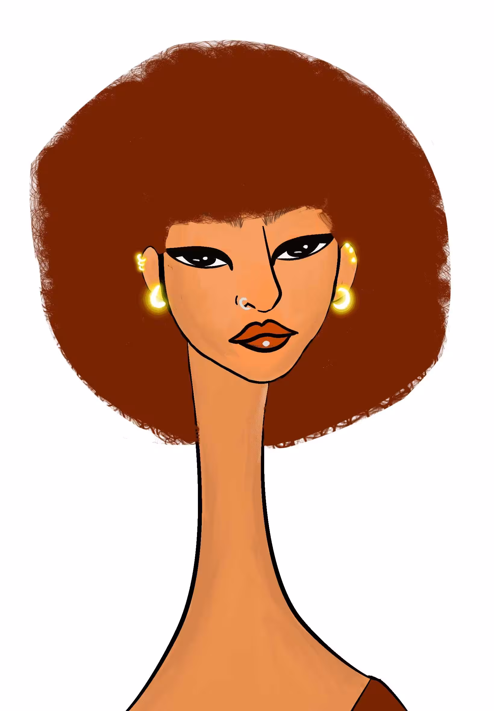 Long Neckie Ladies: Long Neckie Lady #1778