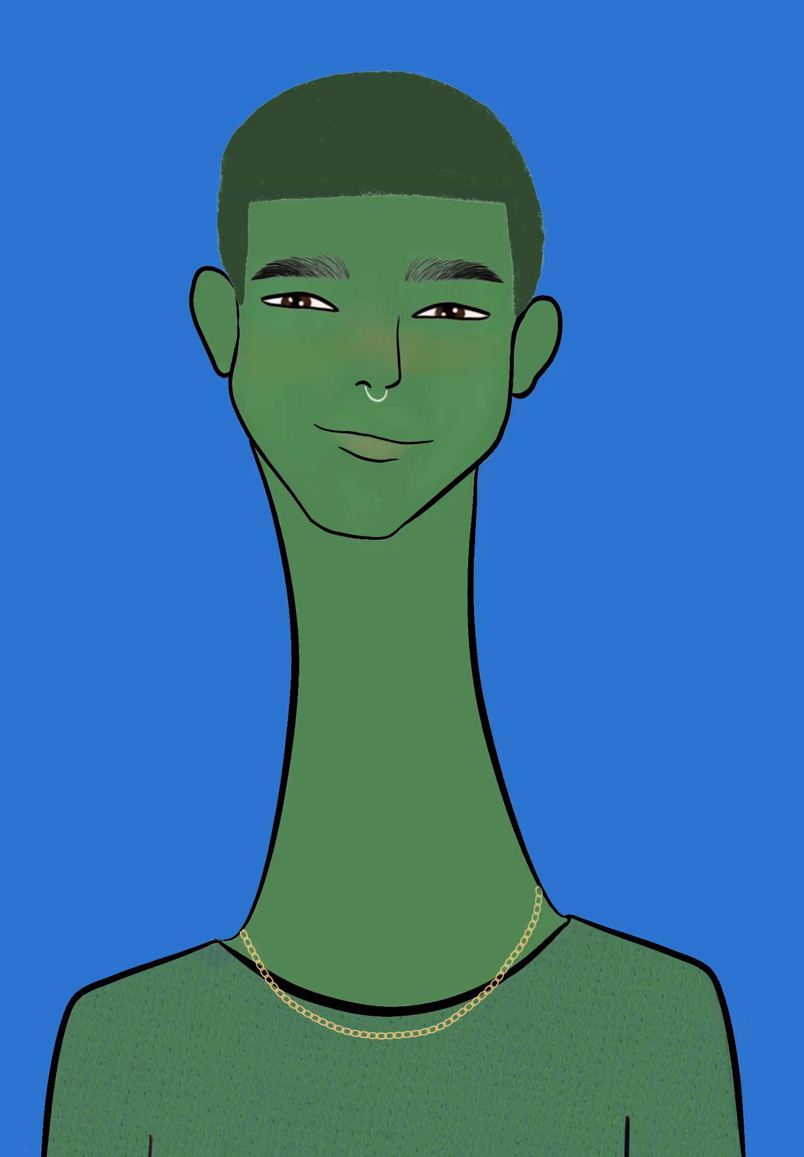 Long Neckie Fellas #1411