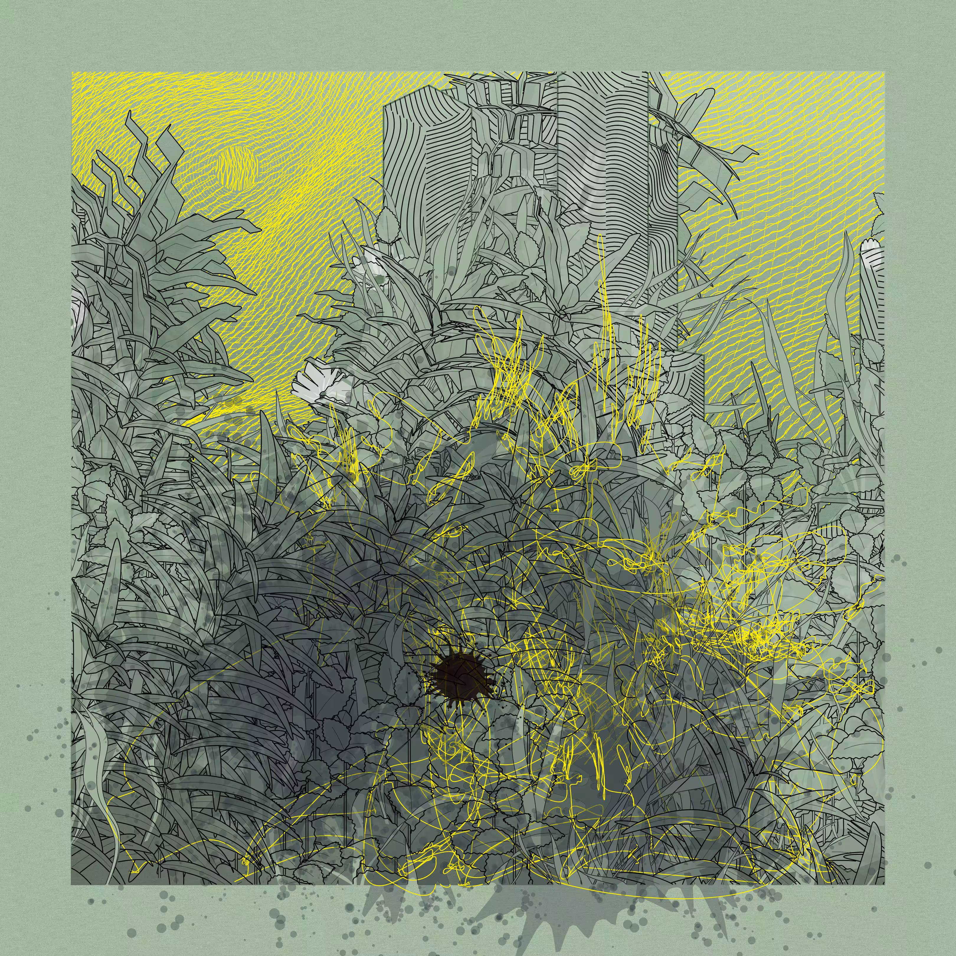 Landscape with Carbon Capture #10750
