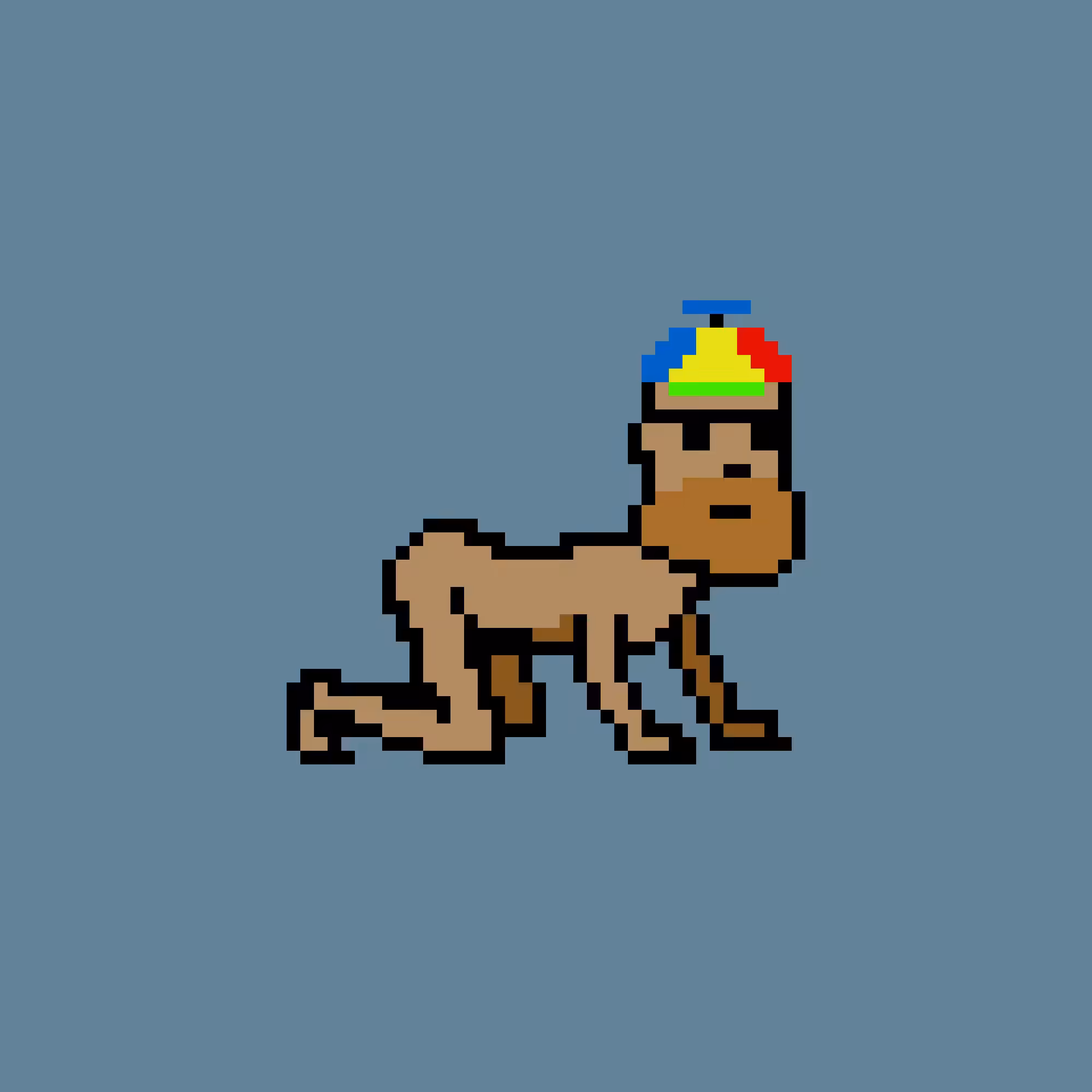 CrawlingPunks: CrawlingPunk #8542