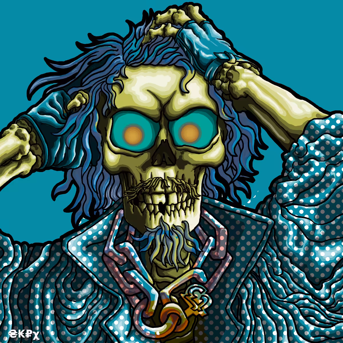 GAN Skulls Portrait Museum #2 #18