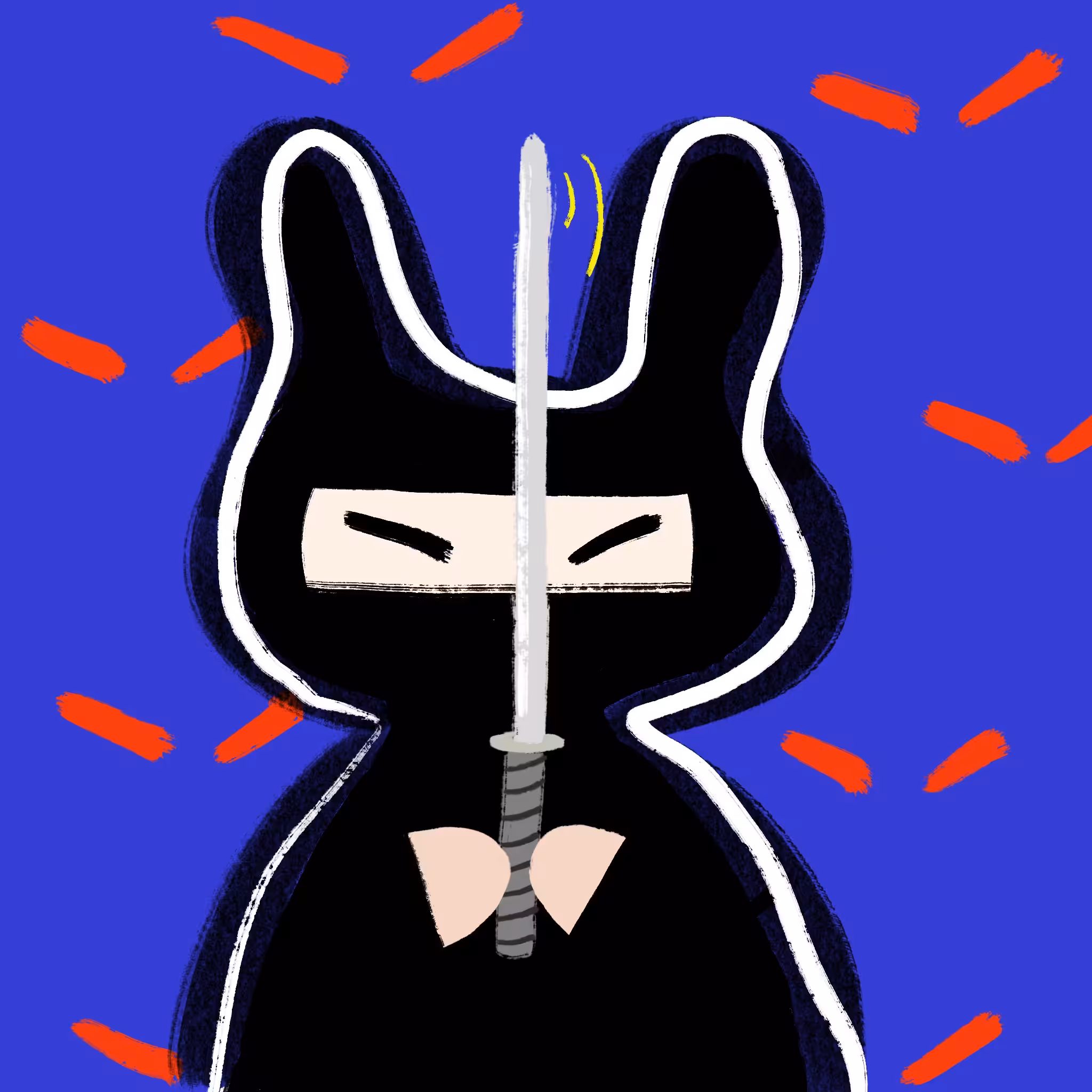 Rabbit Pop #0025 Ninja