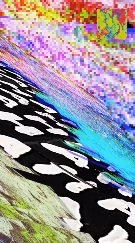 The HAHA plateau (transdimensional hyper-glitch)