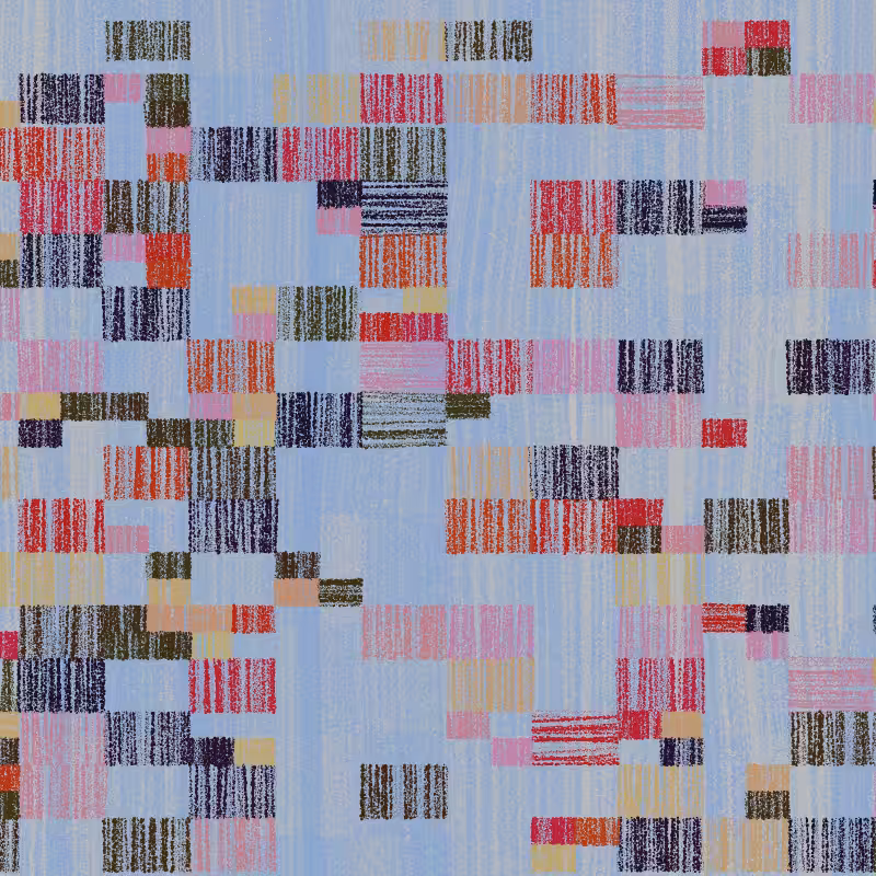 Composition #3 Patchwork Quilt #241
