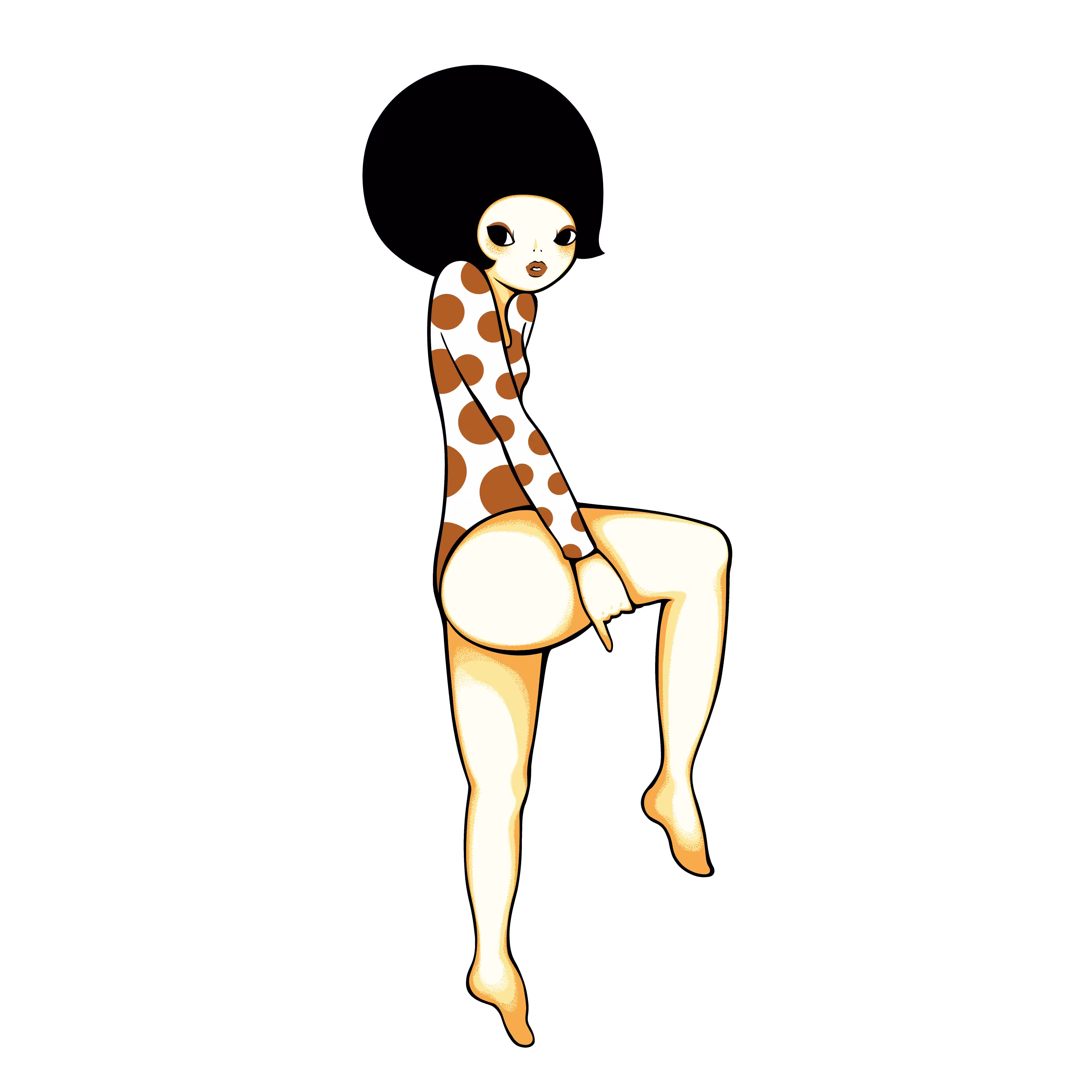 Letter girl h