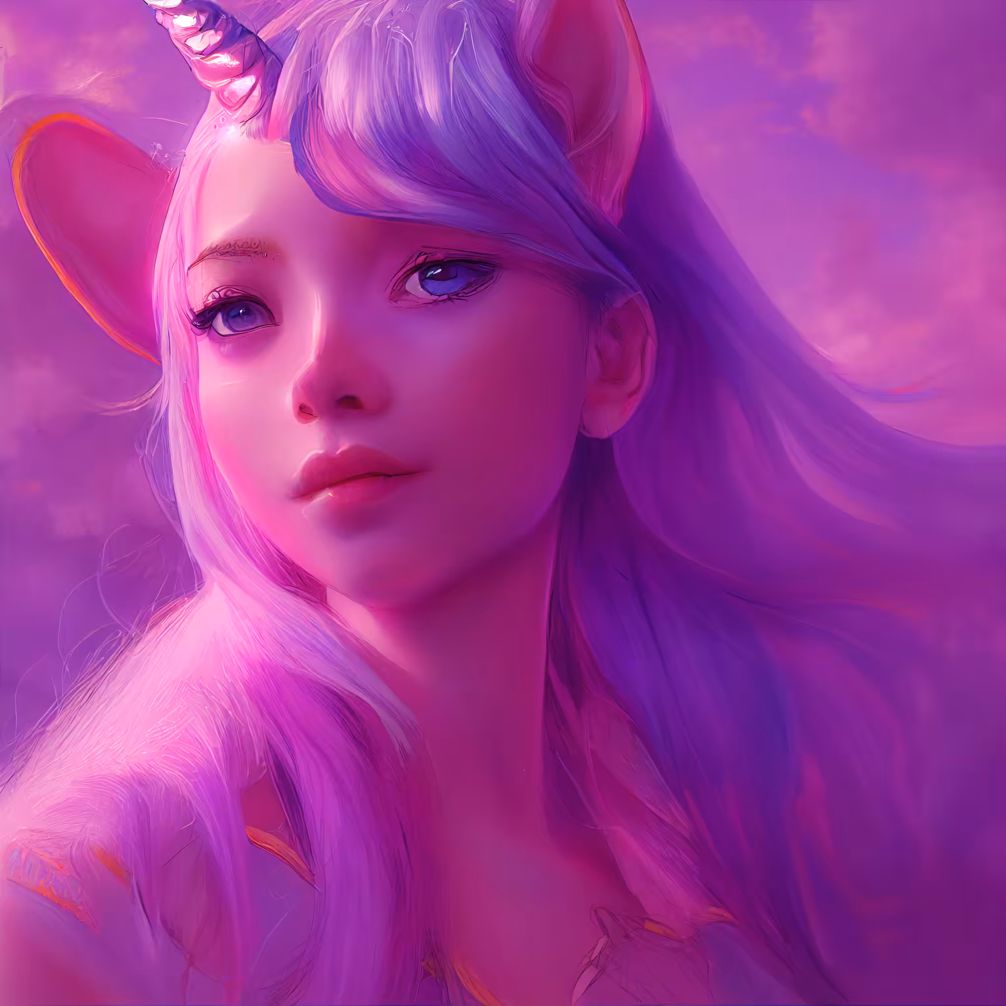 Unicorn girl