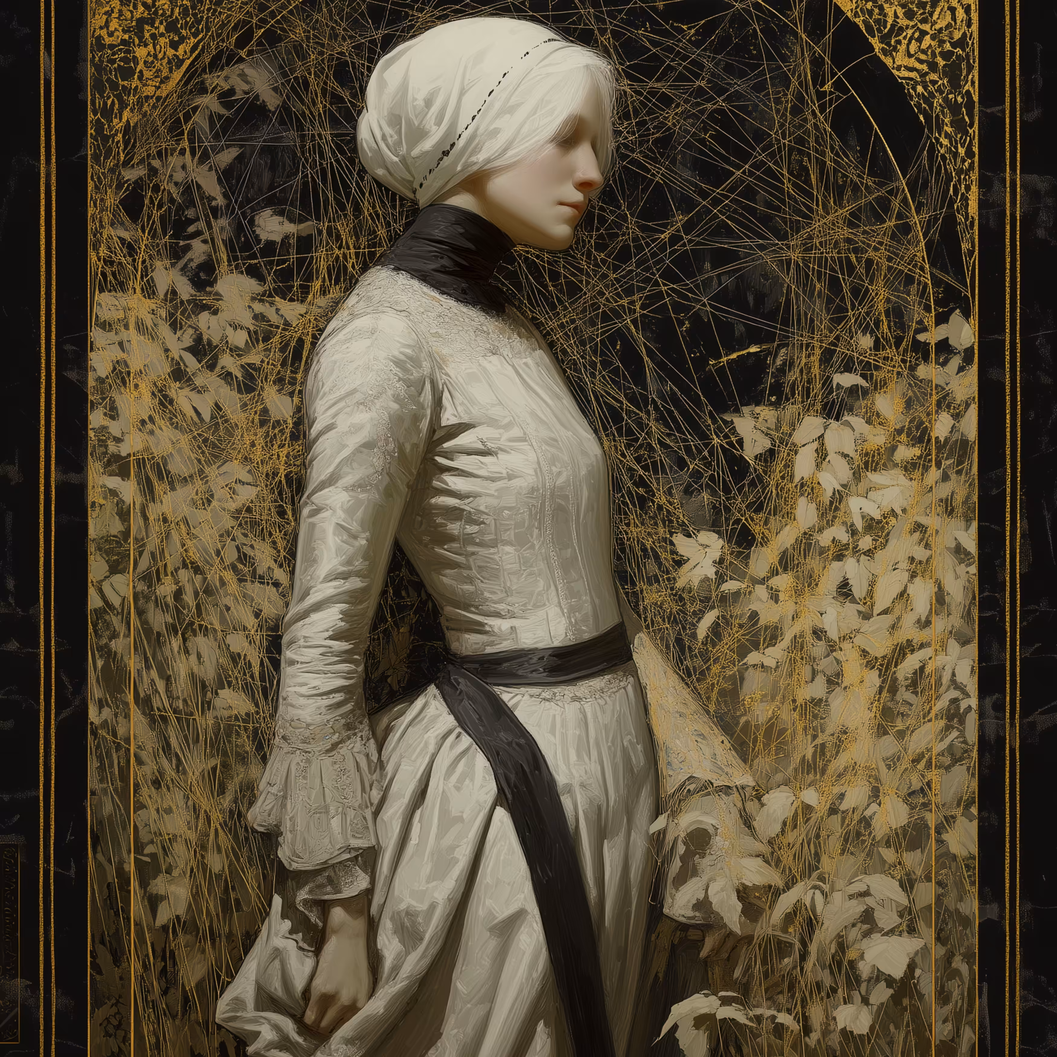 Silver Nymphs of the Ancient Forest