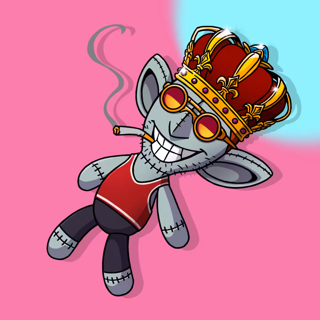 #3634 Sneaky Vampire Teddy