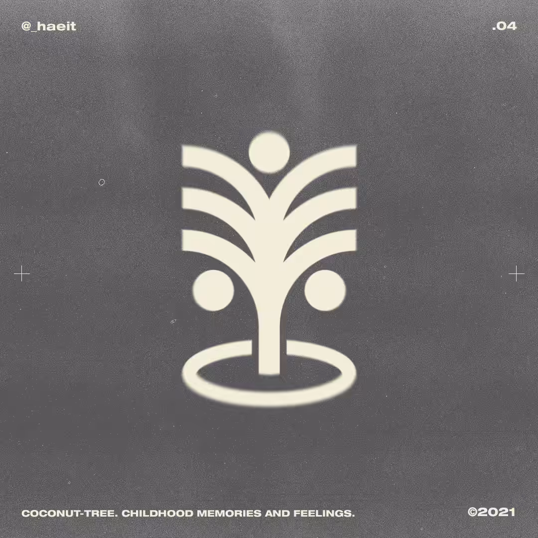 HAEIT SYMBOLS #03 - COCONUT TREE