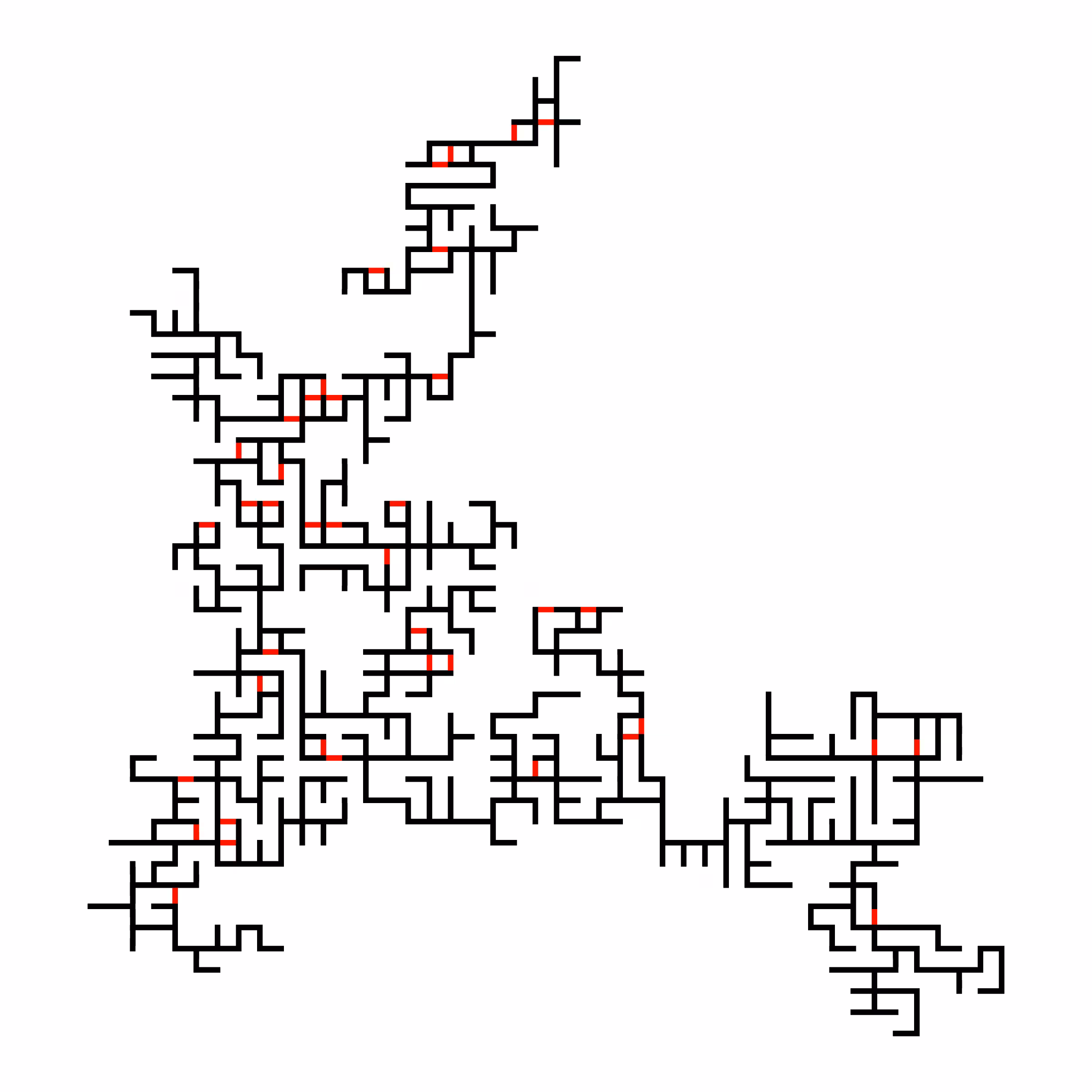 Invasion Percolation #206