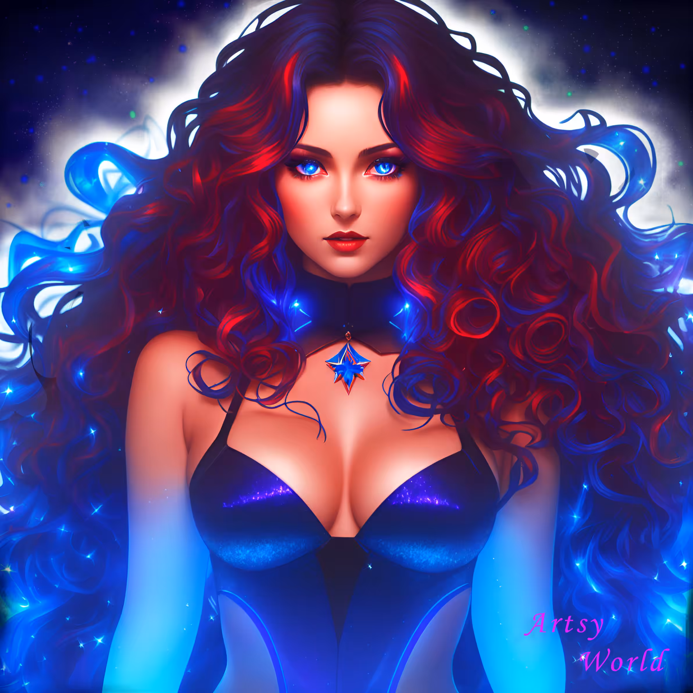 "Blue Elegance"