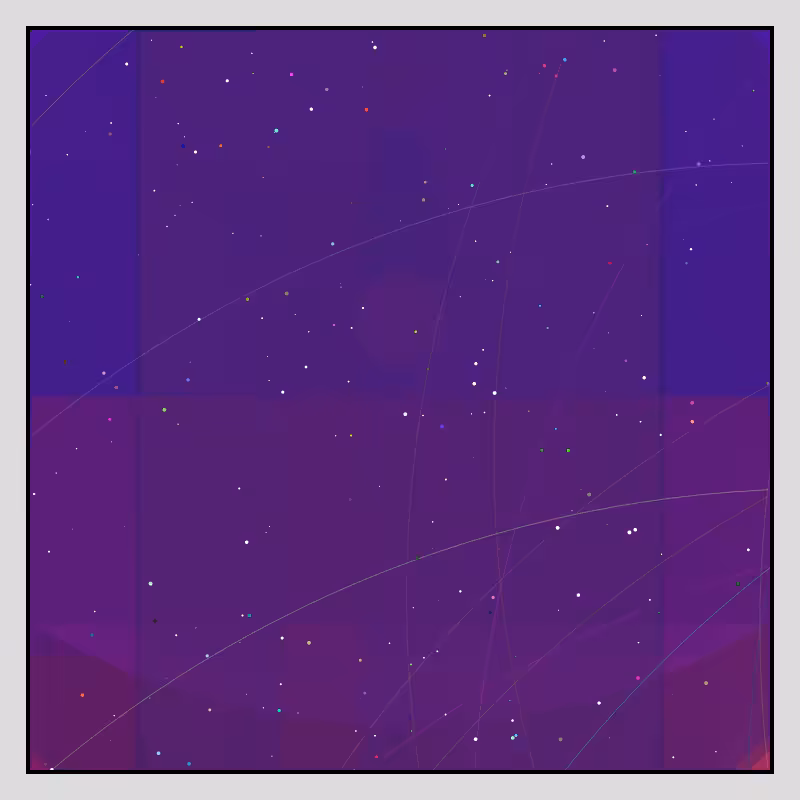 Color Field Starry B #213