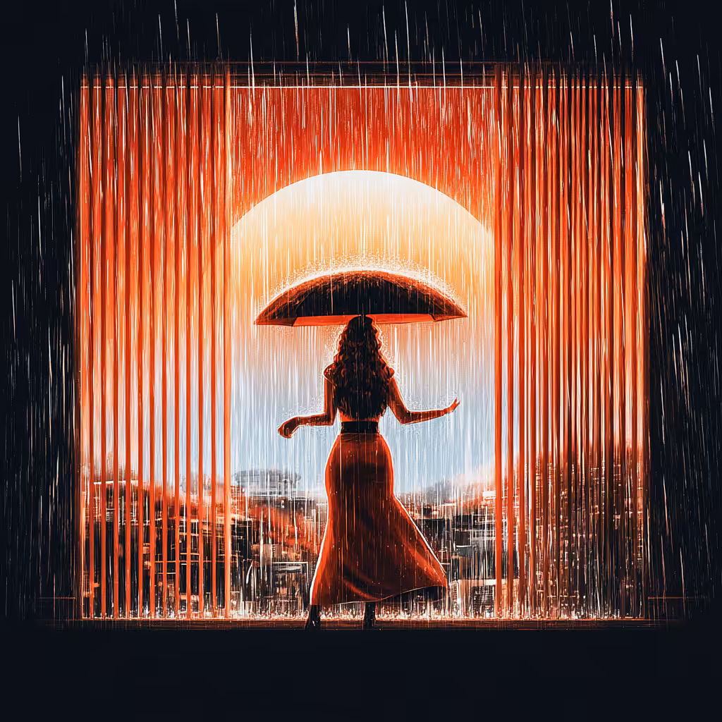 When the Sun Fell into Rain