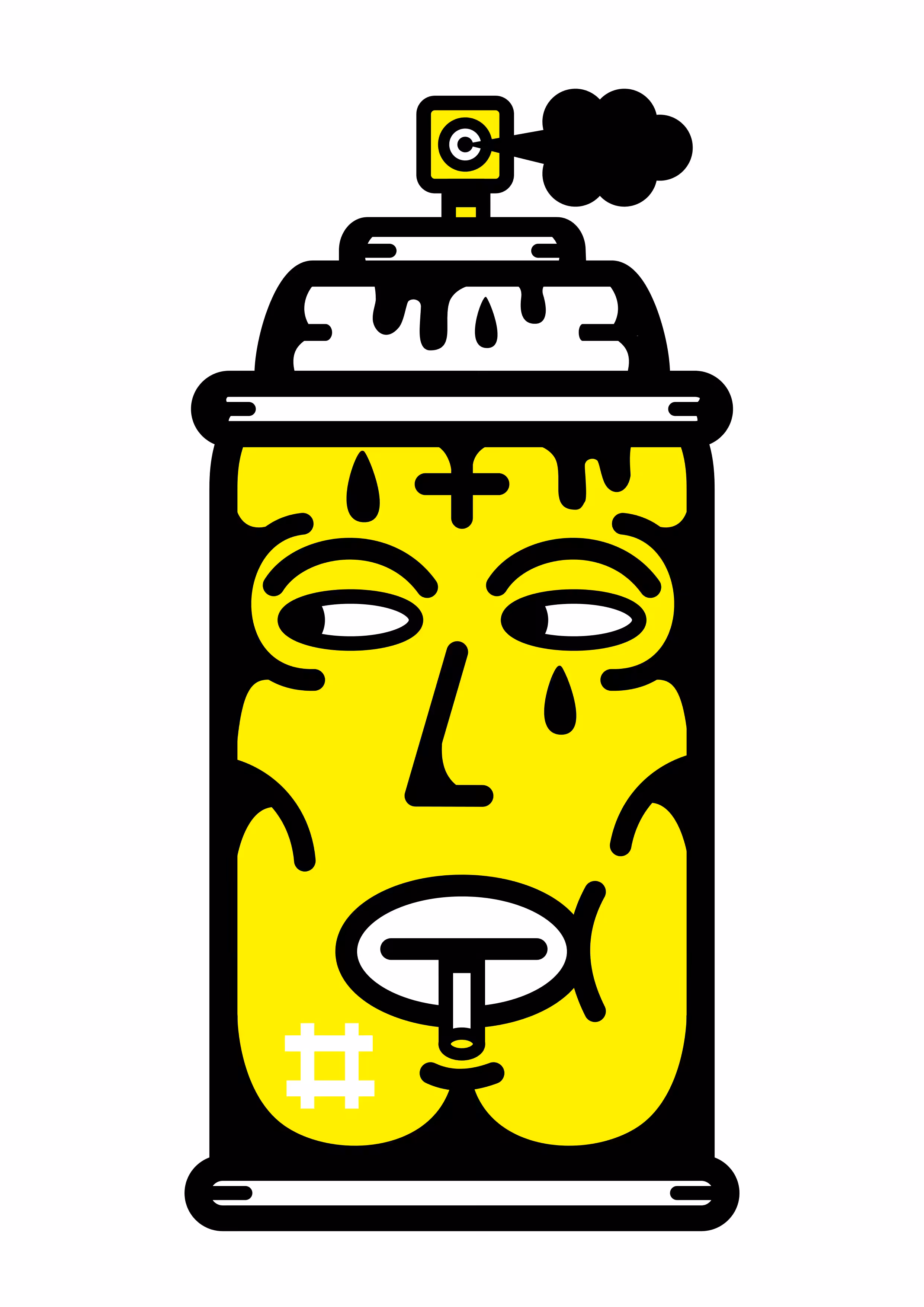 Yellow Spray