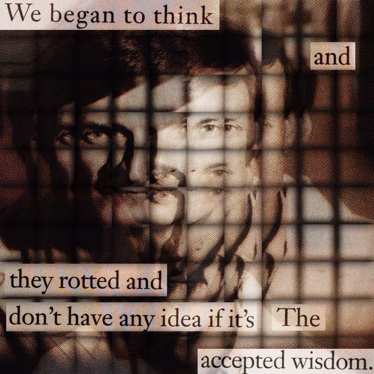 The accepted wisdom
