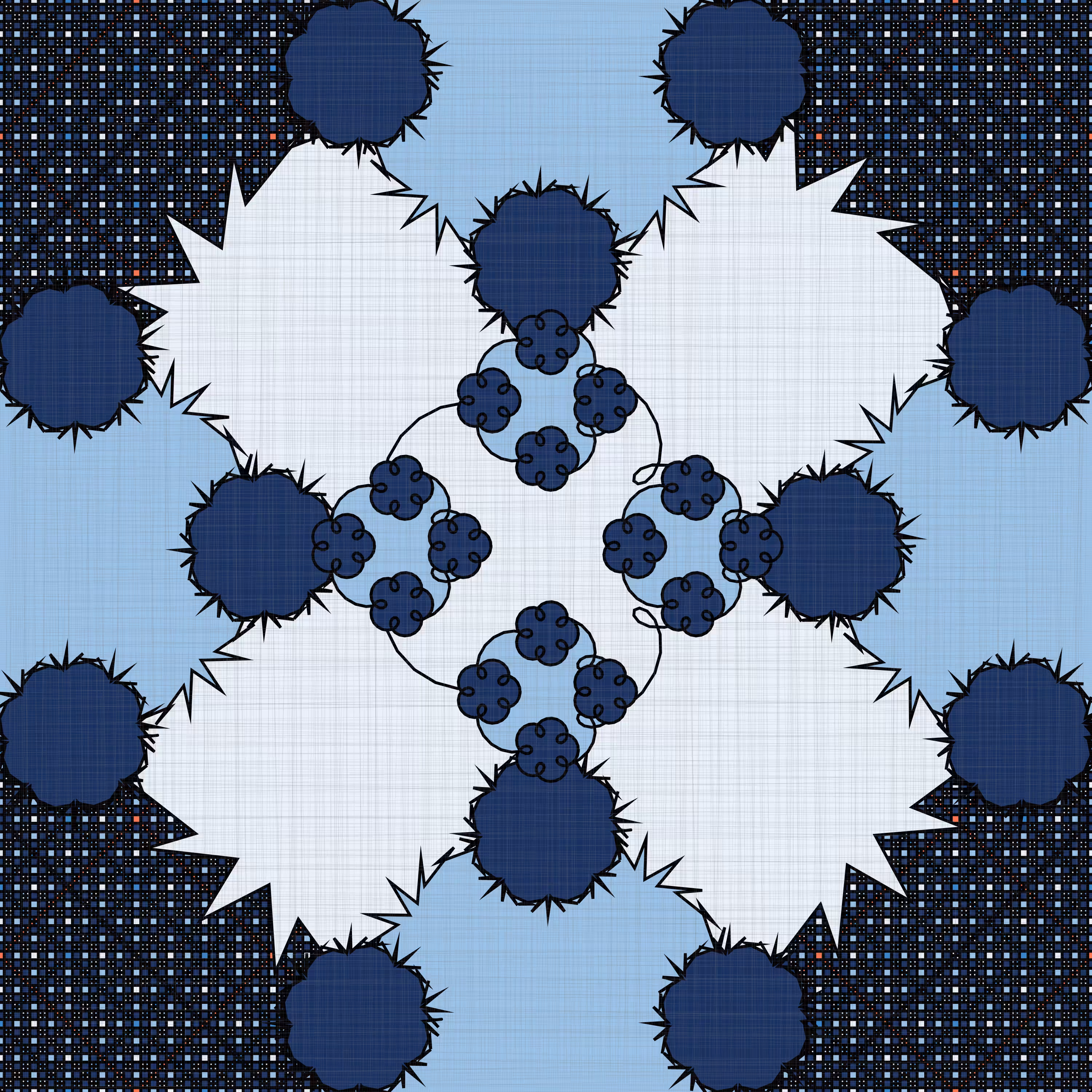 10 patterns 10 palettes #46