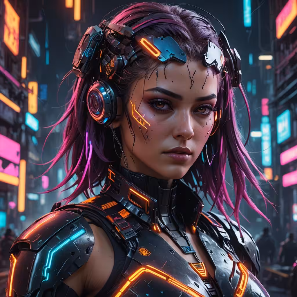 Cyberpunk Girl #020
