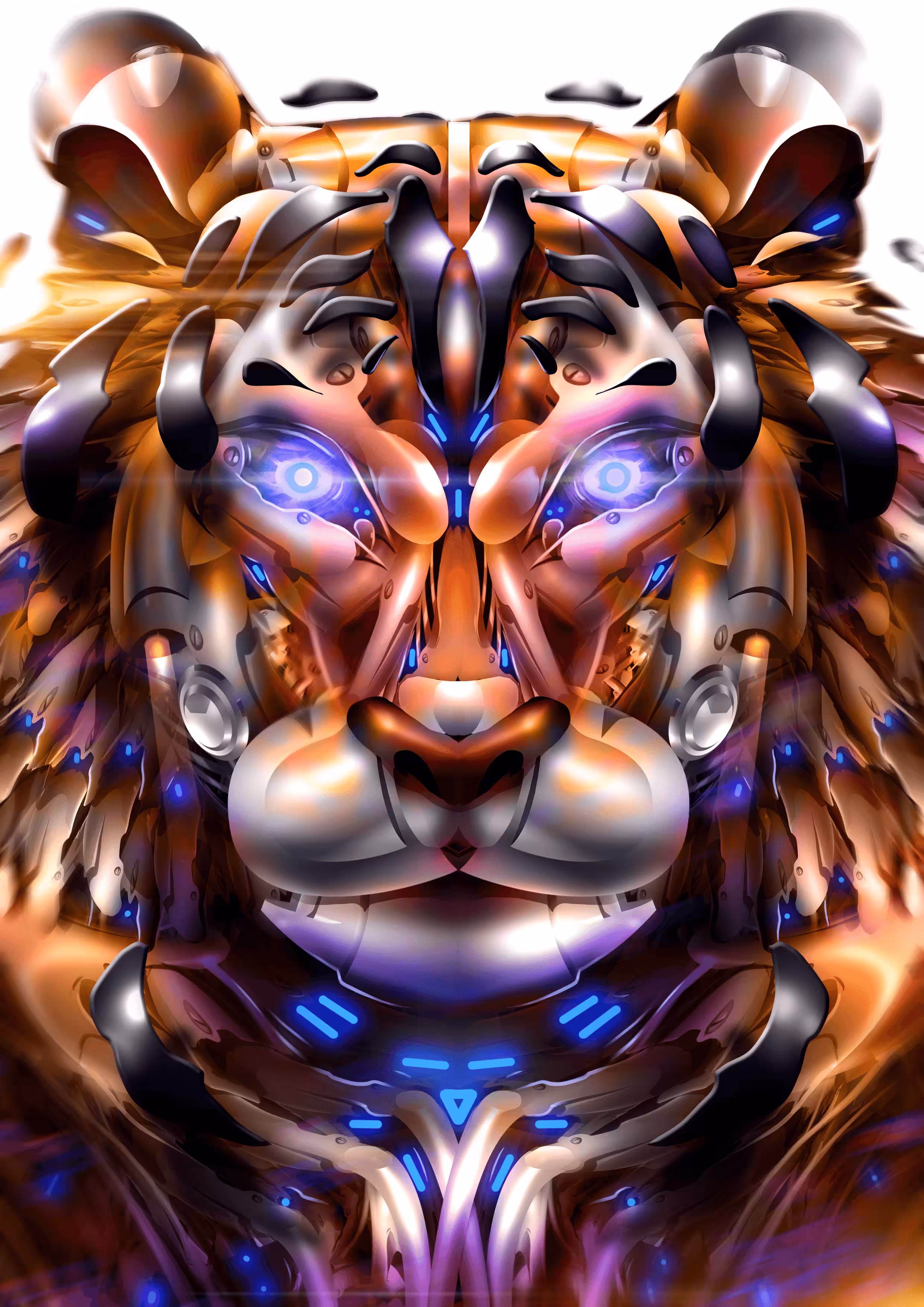 CYBORG TIGER #007