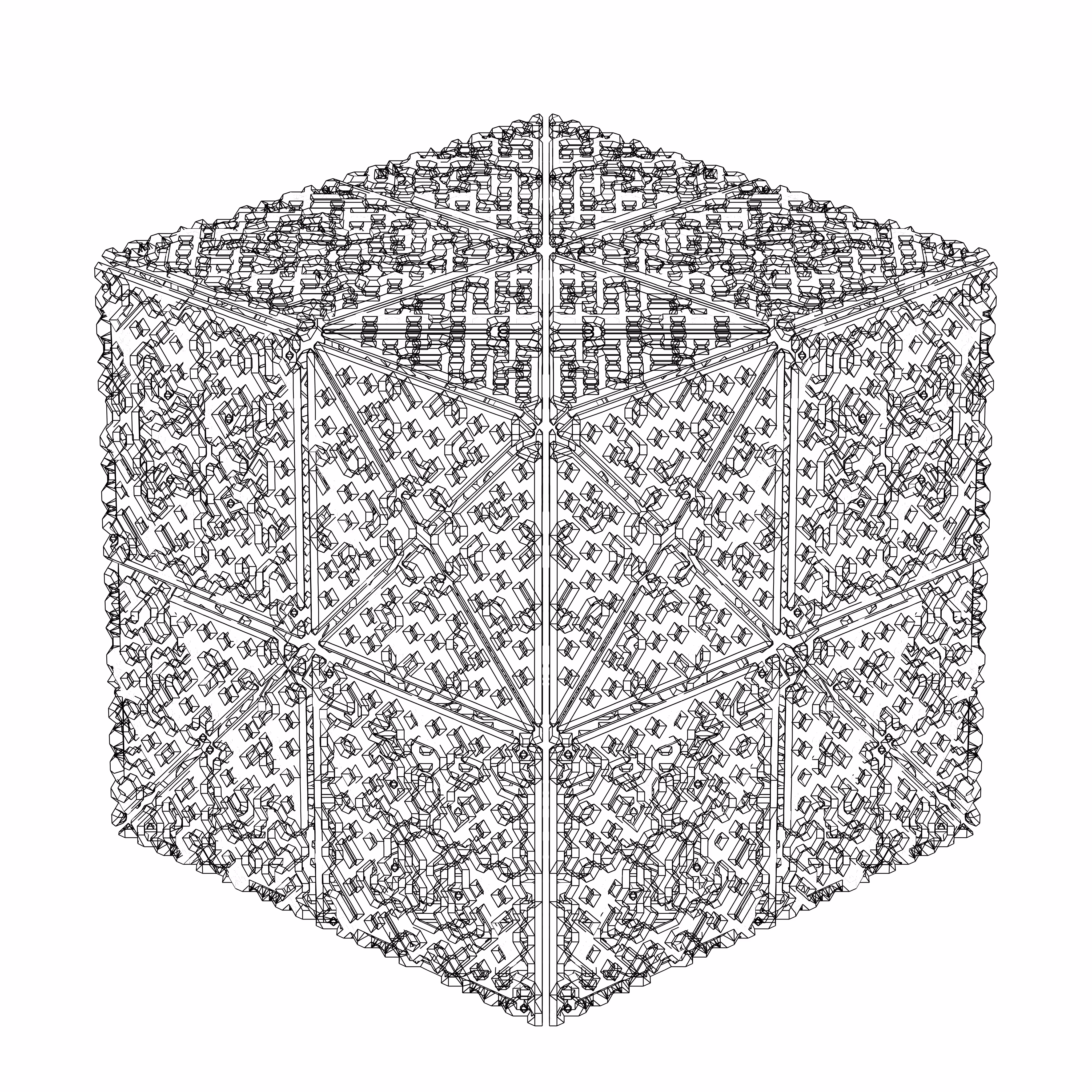 LL21 Alien Art Cube #398