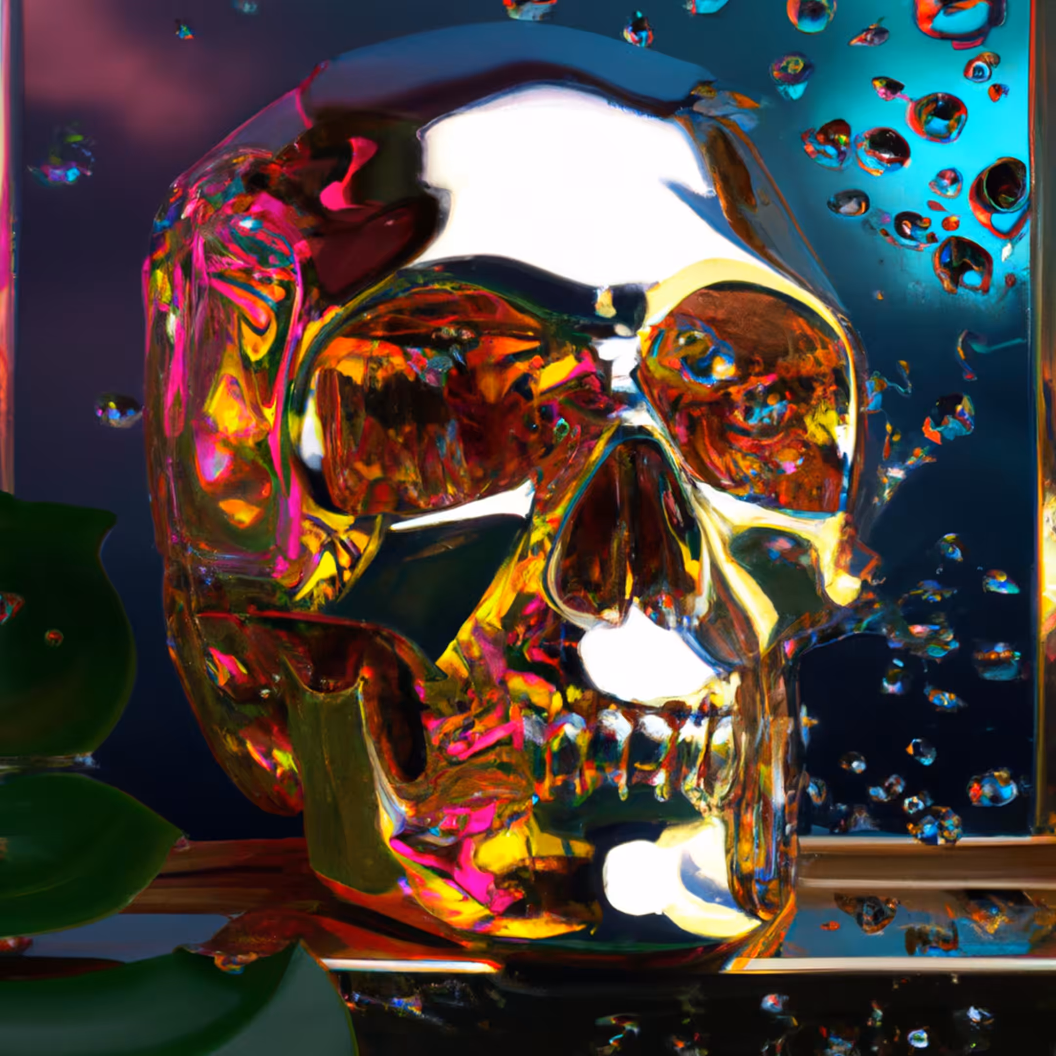 -: A Skull at the Window #33