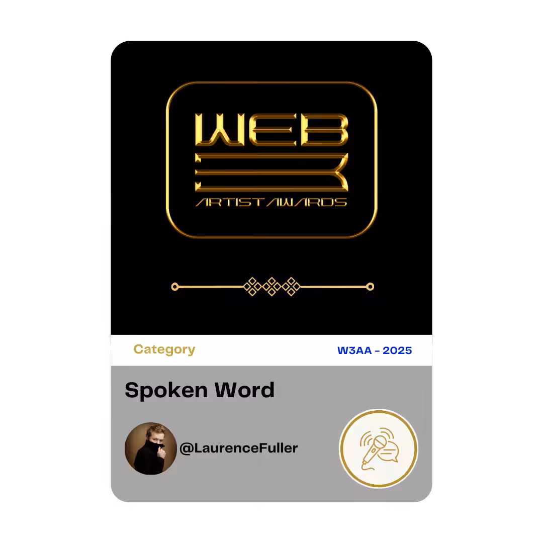 Award 21 - Spoken word - @LaurenceFuller